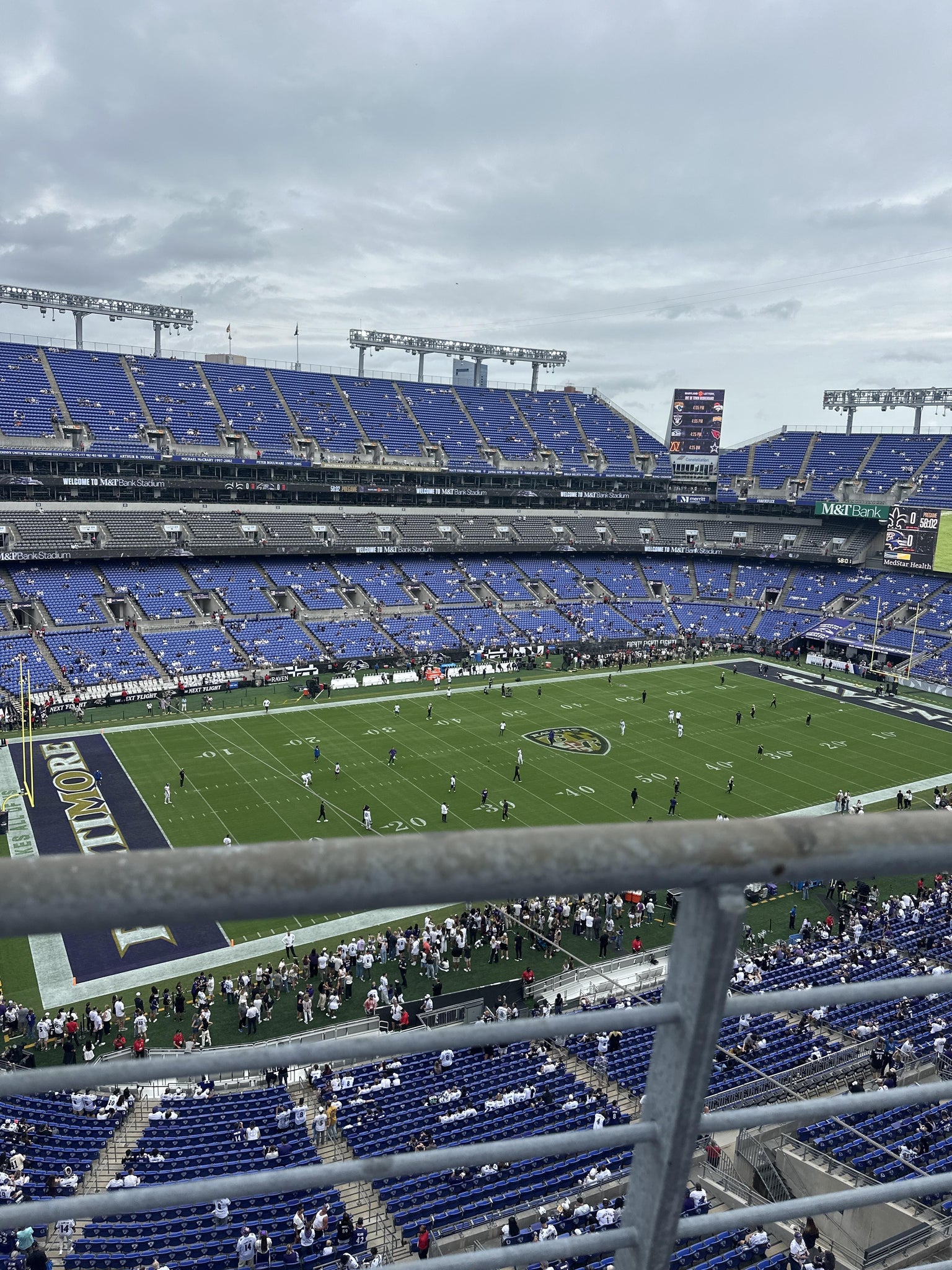 Real Fan View taken from Section 531 at M&T Bank Stadium by Azamat M