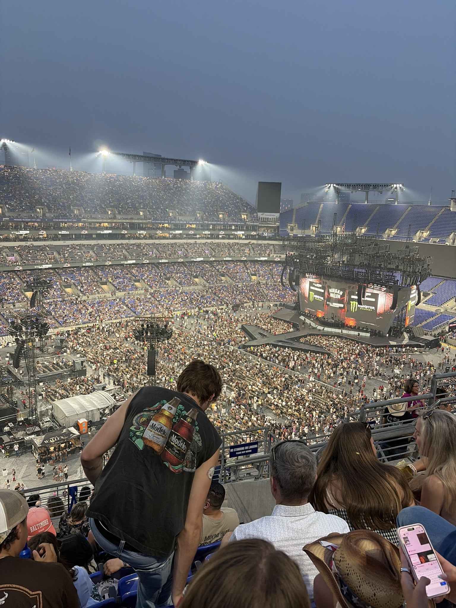 Real Fan View taken from Section 532 at M&T Bank Stadium by A stephen R