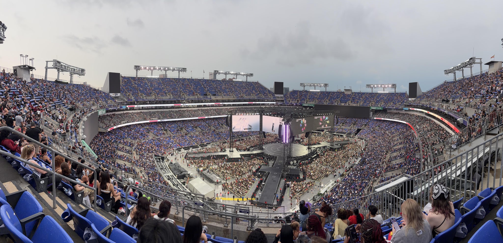 Real Fan View taken from Section 534 at M&T Bank Stadium by Rhema W