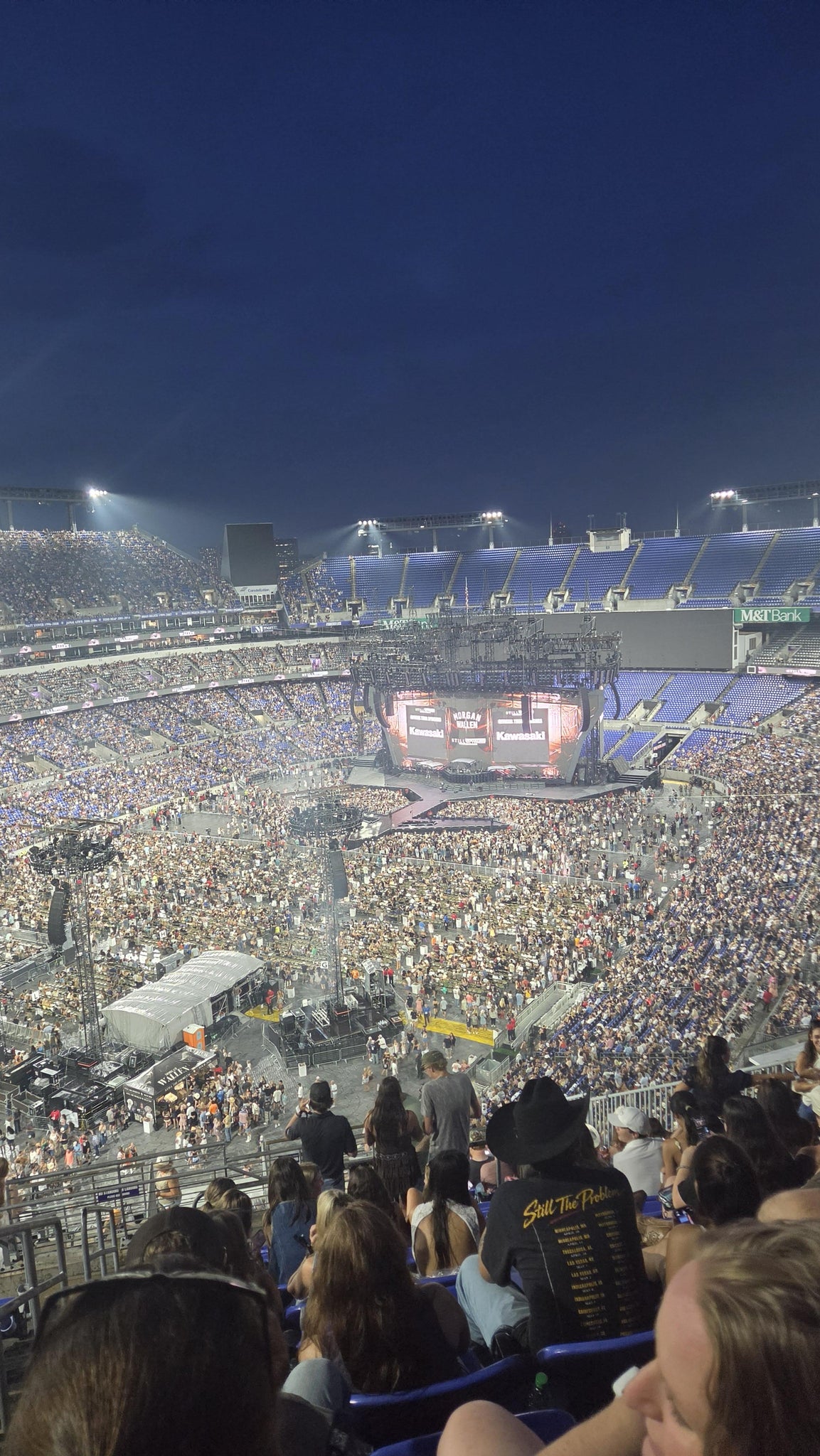 Real Fan View taken from Section 534 at M&T Bank Stadium by Tabitha P
