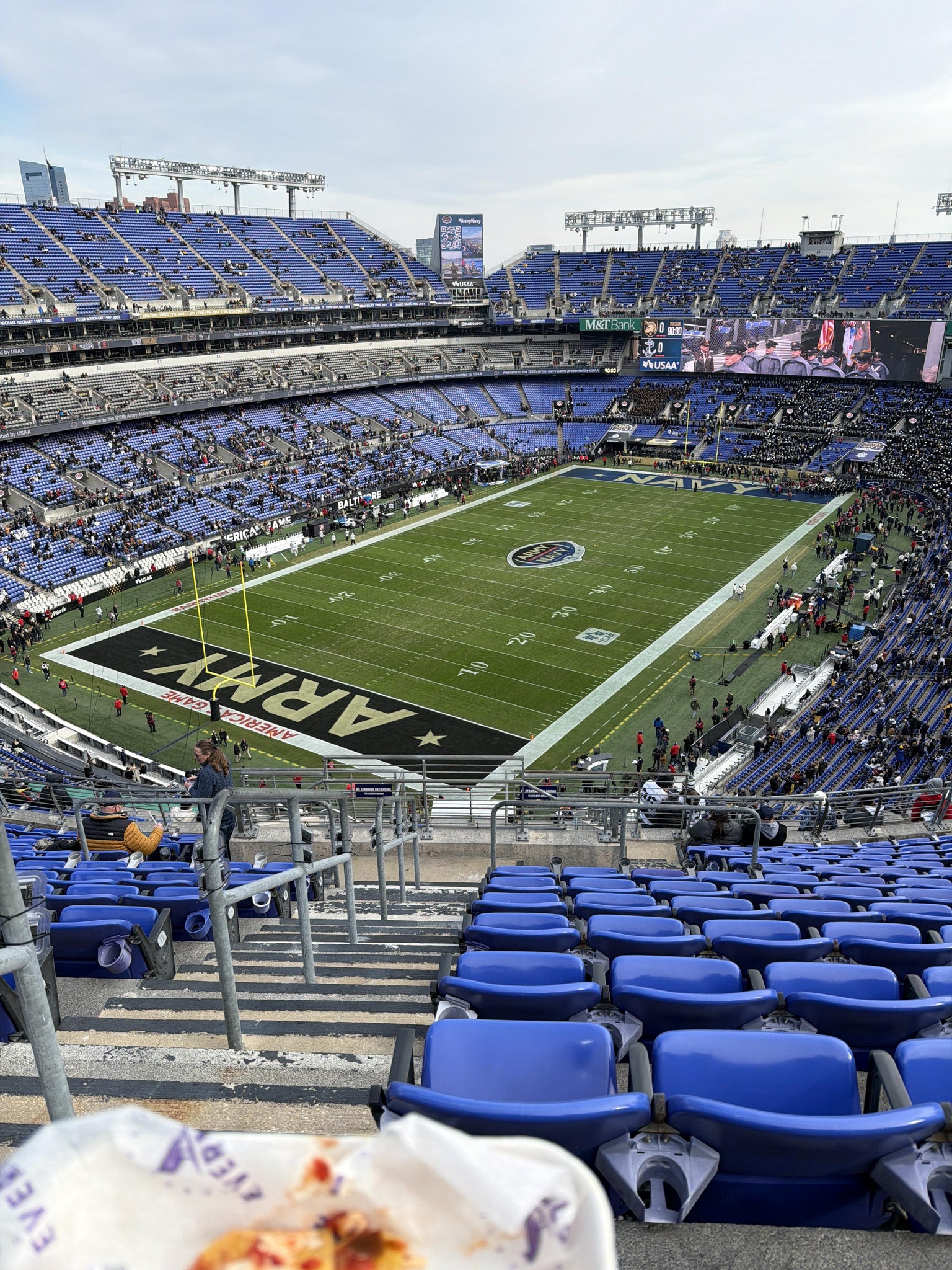 Real Fan View taken from Section 535 at M&T Bank Stadium by James R