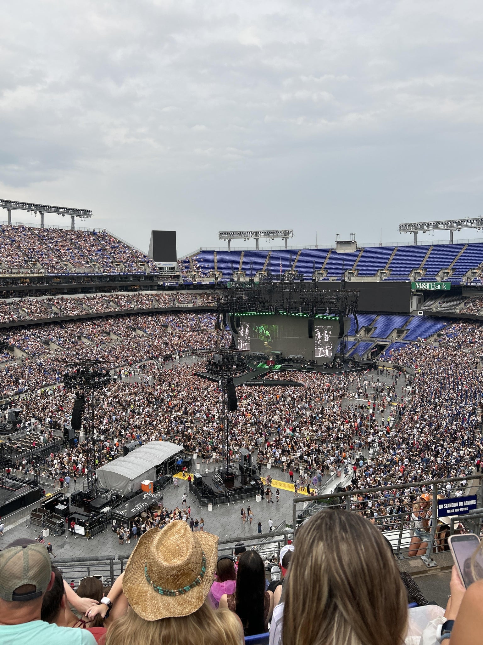 Real Fan View taken from Section 535 at M&T Bank Stadium by Kate D
