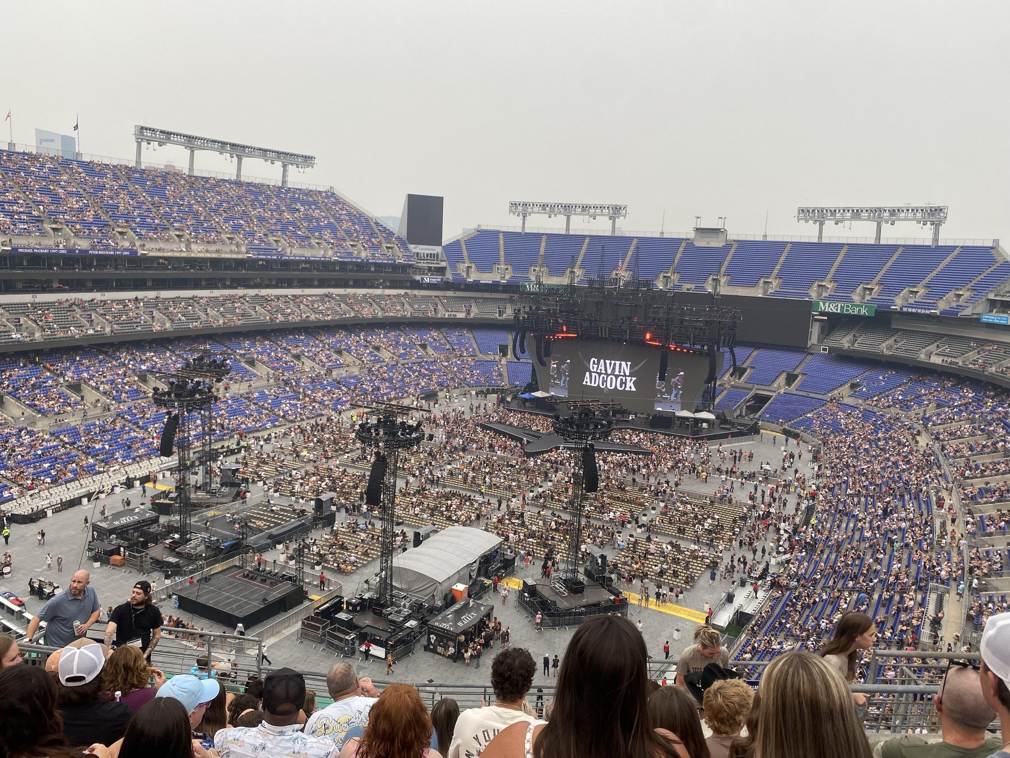 Real Fan View taken from Section 536 at M&T Bank Stadium by Mehagen M