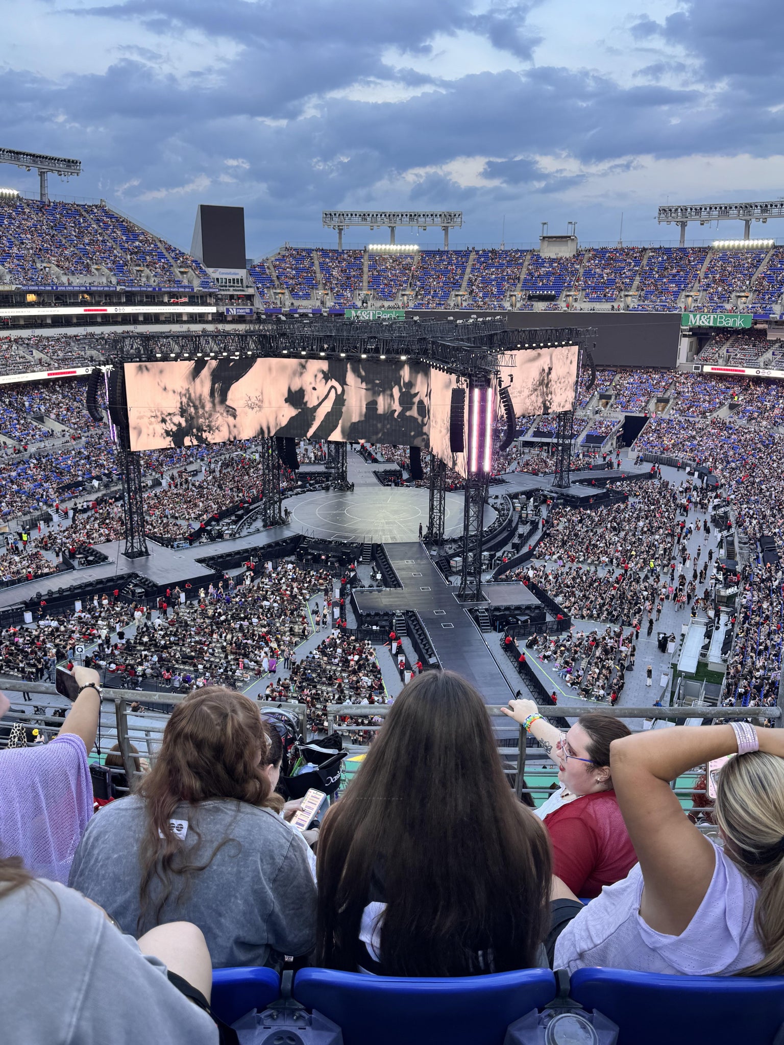 Real Fan View taken from Section 537 at M&T Bank Stadium by Rebeca H