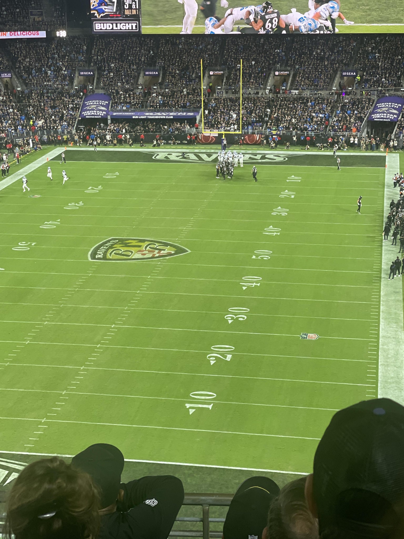 Real Fan View taken from Section 538 at M&T Bank Stadium by Nilay M