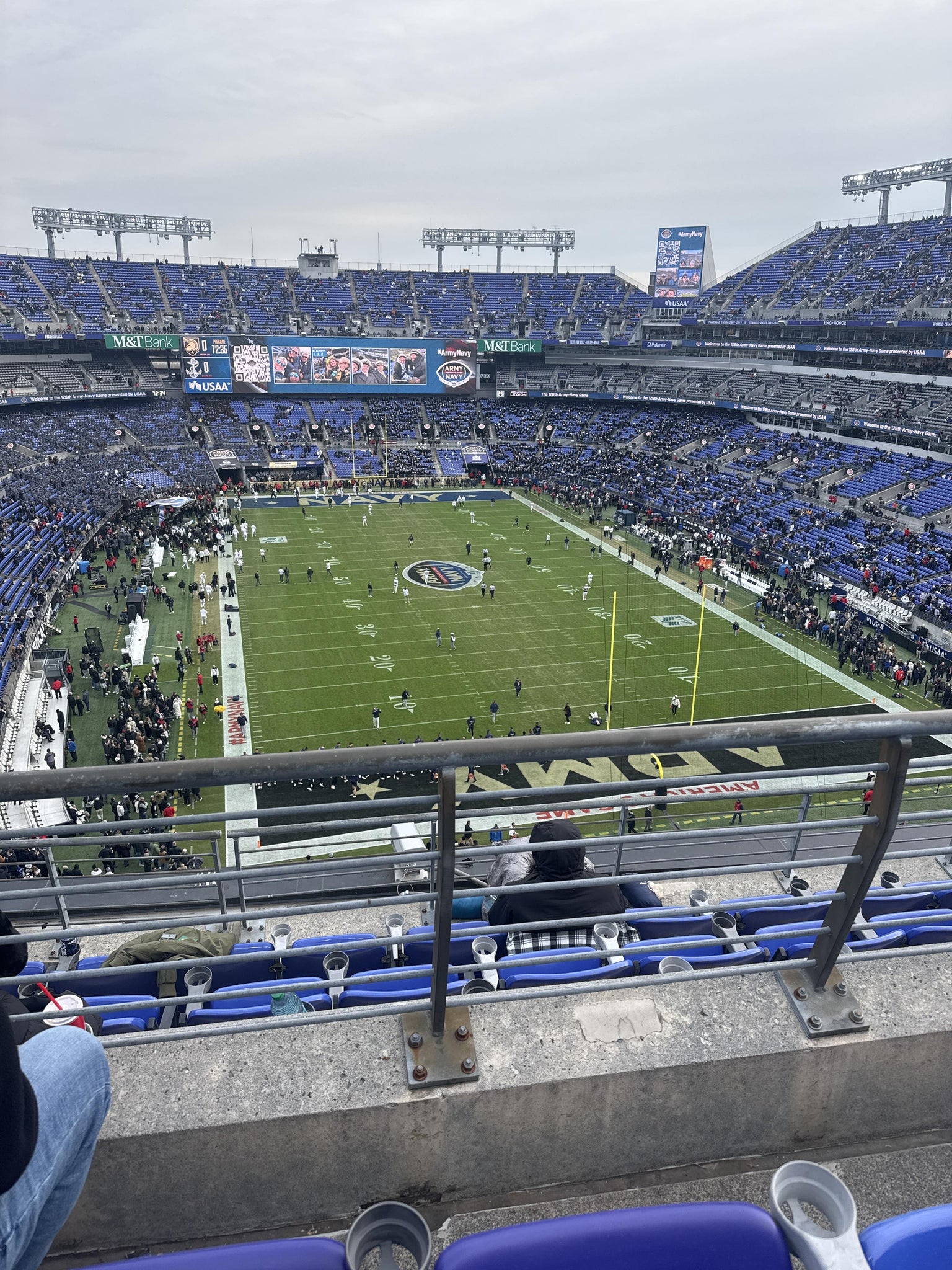 Real Fan View taken from Section 542 at M&T Bank Stadium by Colton G