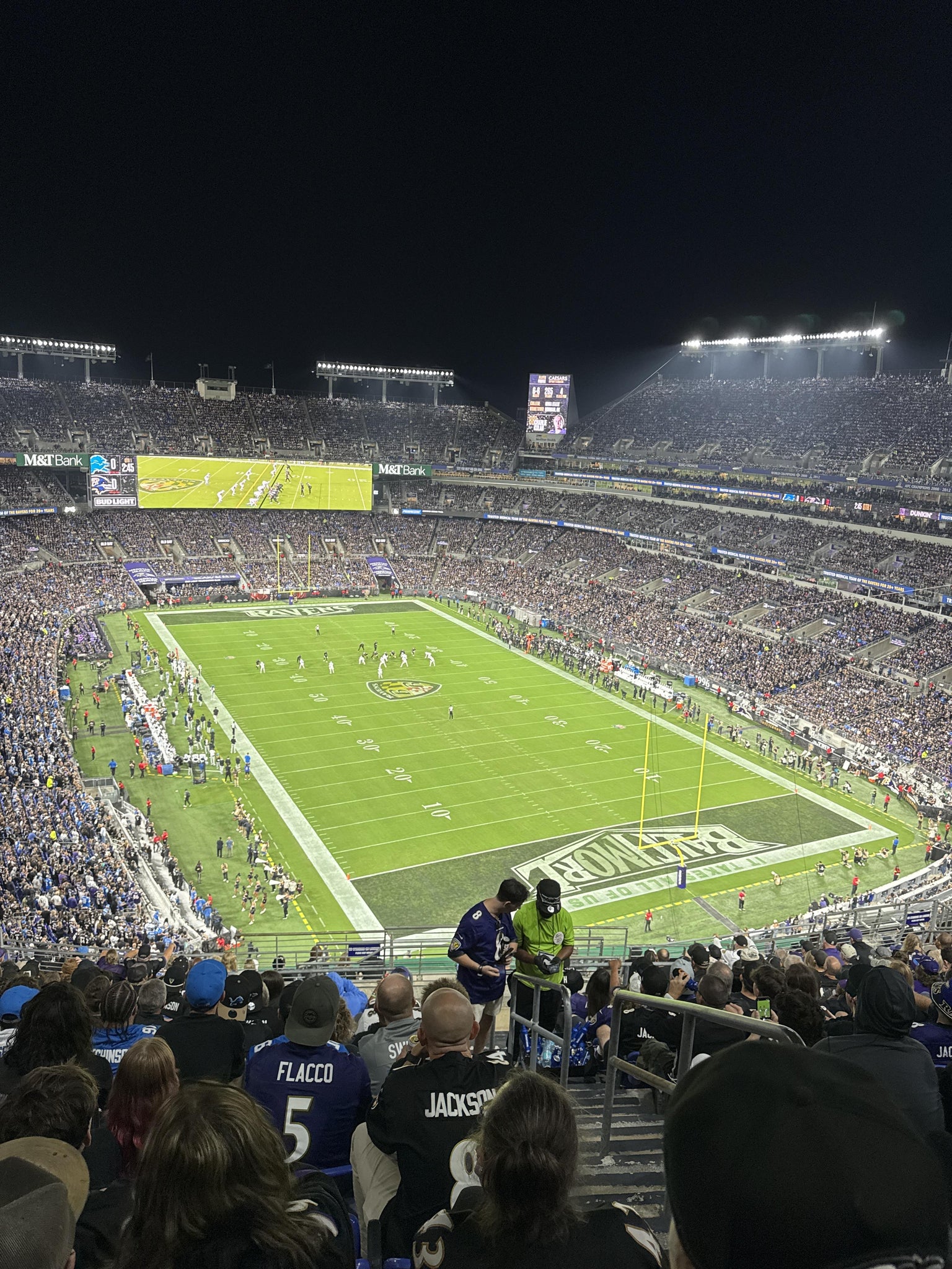 Real Fan View taken from Section 544 at M&T Bank Stadium by Mannat B