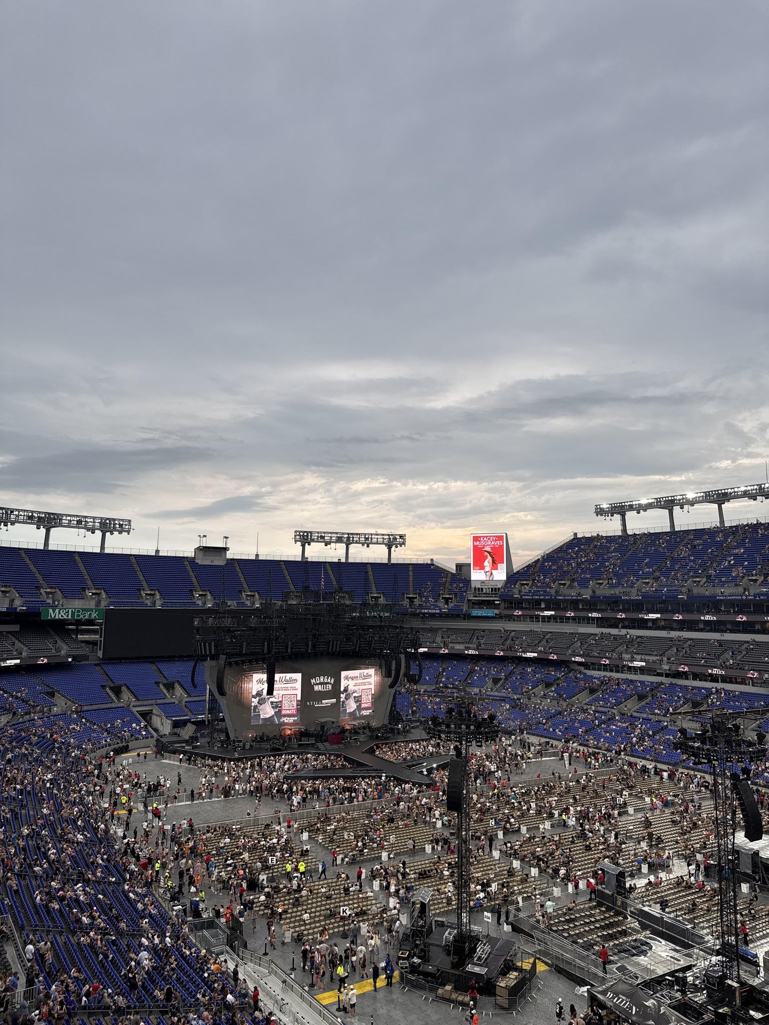 Real Fan View taken from Section 546 at M&T Bank Stadium by Jessica C