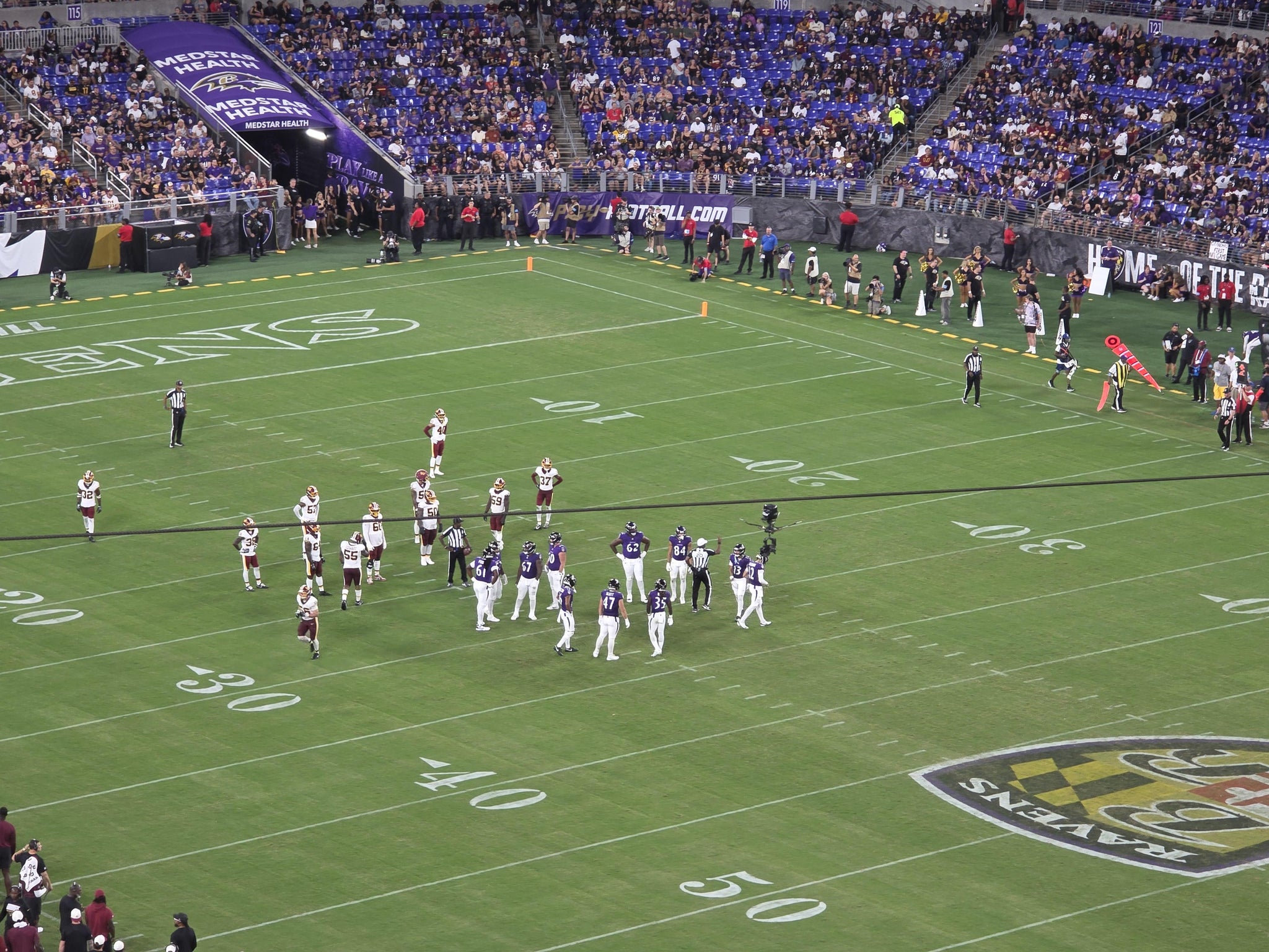 Vue réelle des fans prise de la Section 547 au site M&T Bank Stadium par Keith H