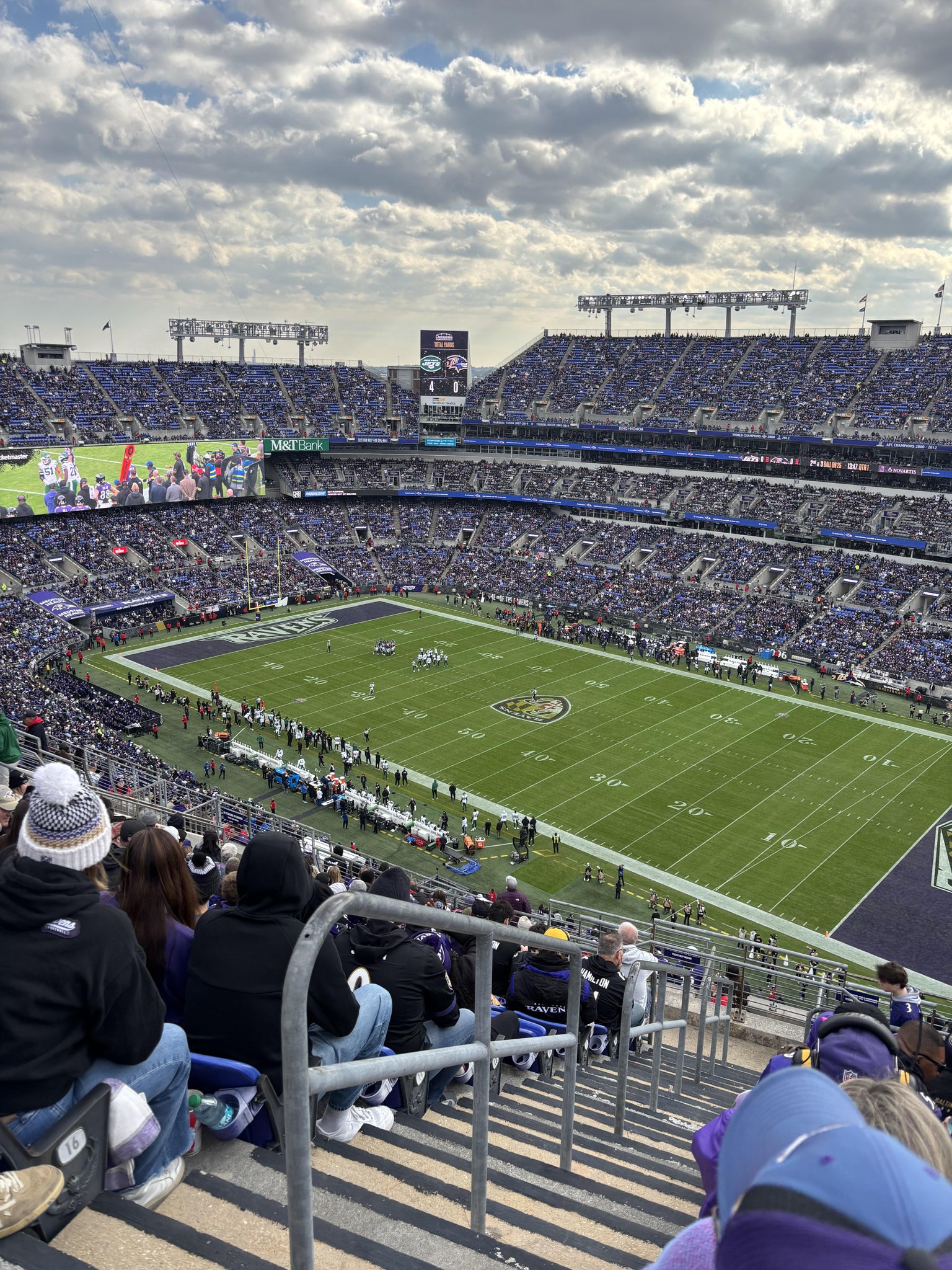Real Fan View taken from Section 548 at M&T Bank Stadium by Anonymous User