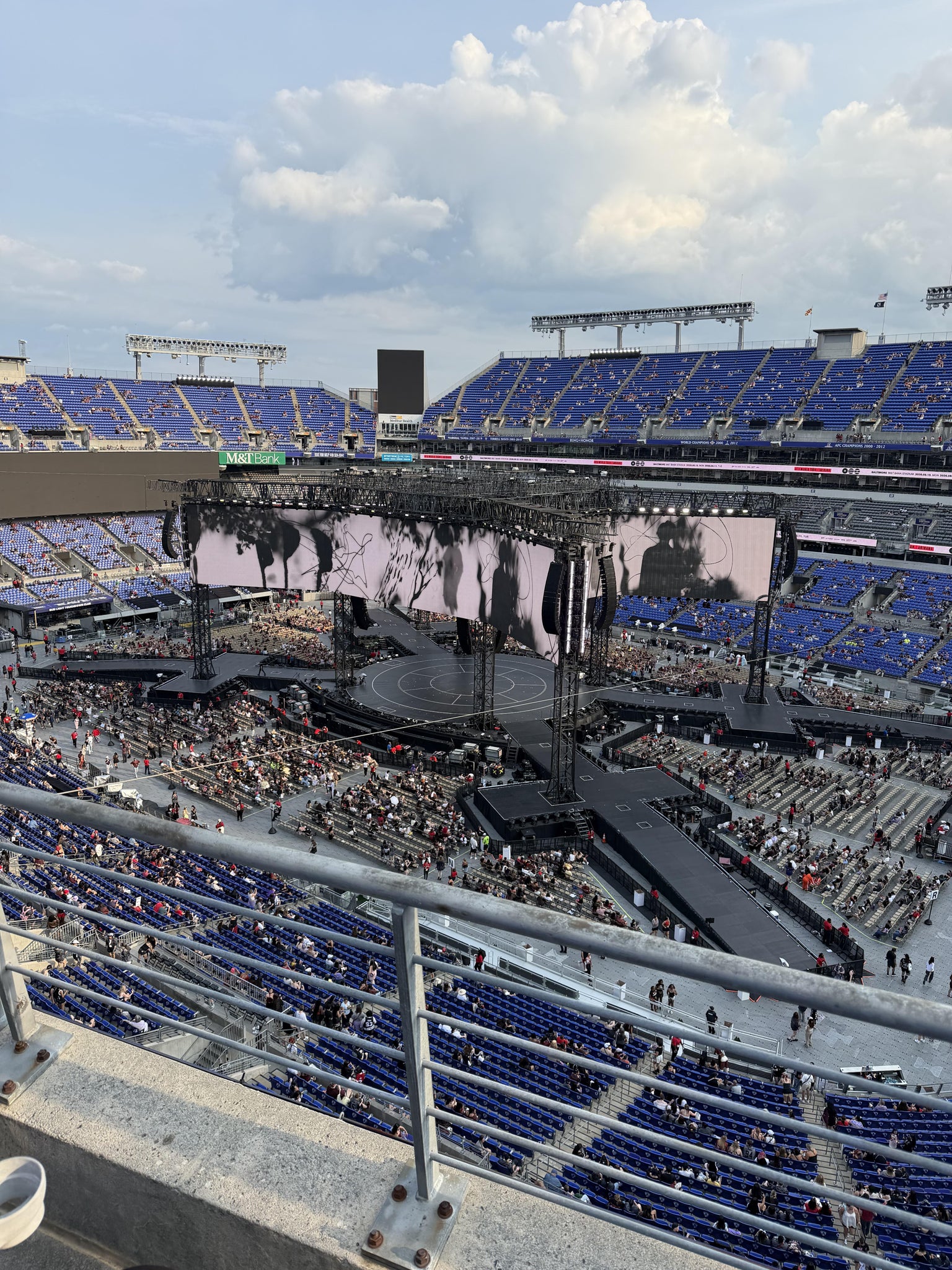 Real Fan View taken from Section 548 at M&T Bank Stadium by Caydin W