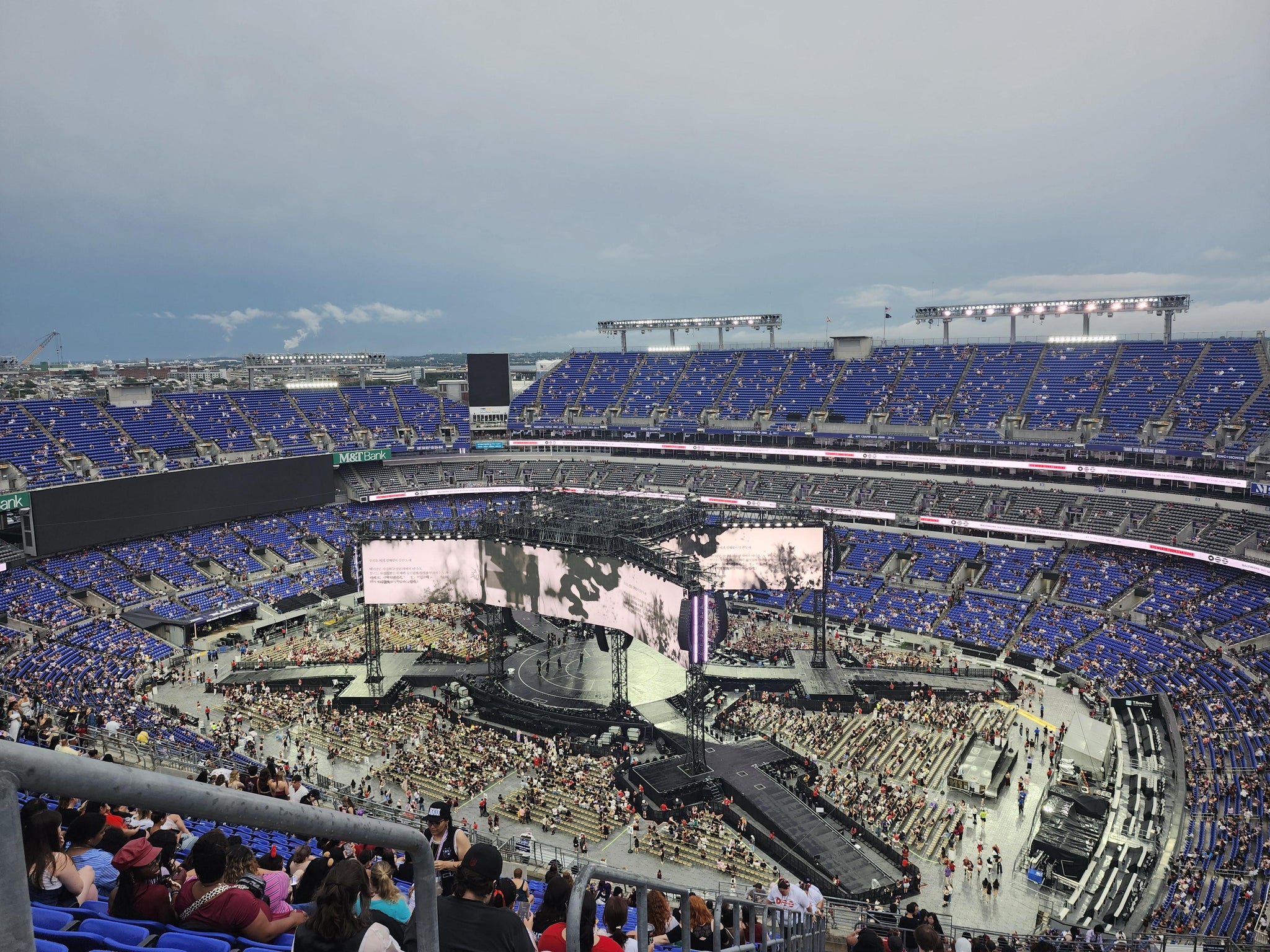 Vue réelle des fans prise de la Section 548 au site M&T Bank Stadium par Anonymous User