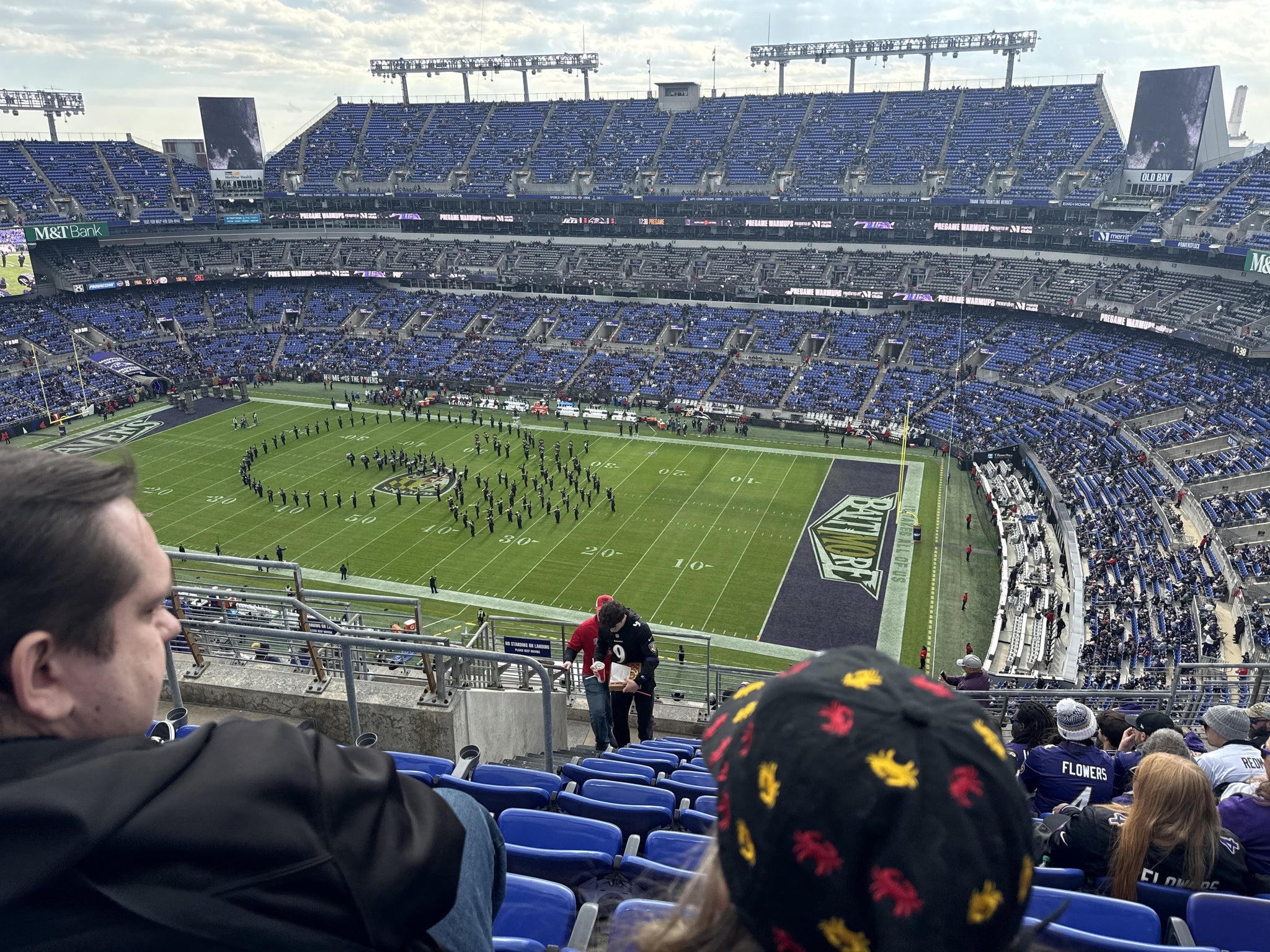 Real Fan View taken from Section 549 at M&T Bank Stadium by Howard P