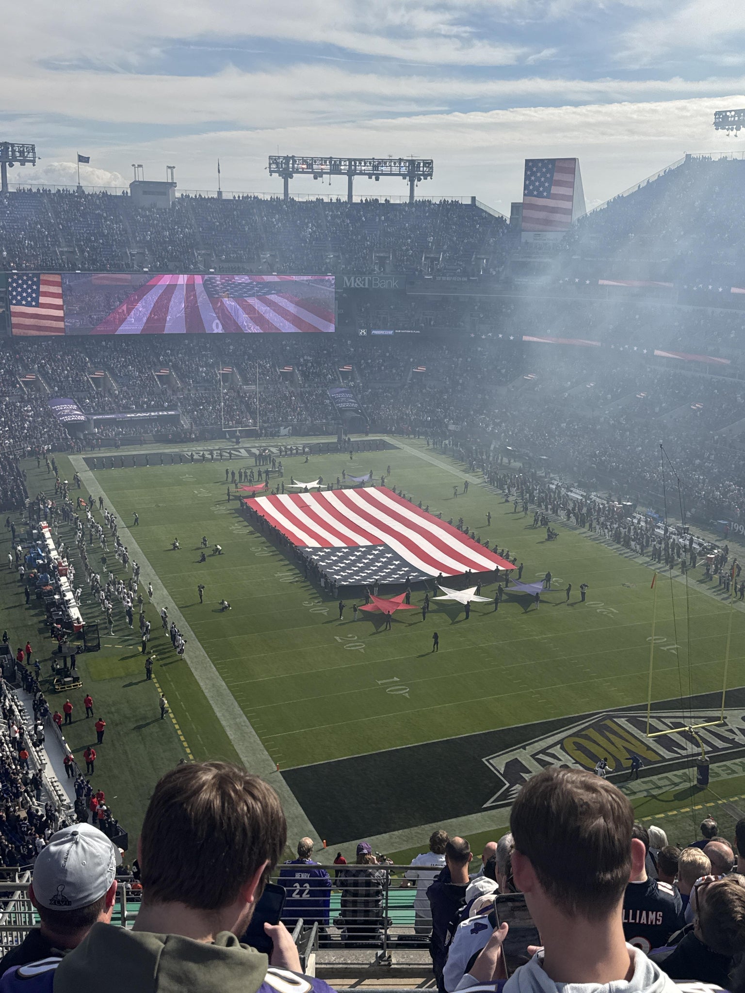 Real Fan View taken from Section 549 at M&T Bank Stadium by Andrea D