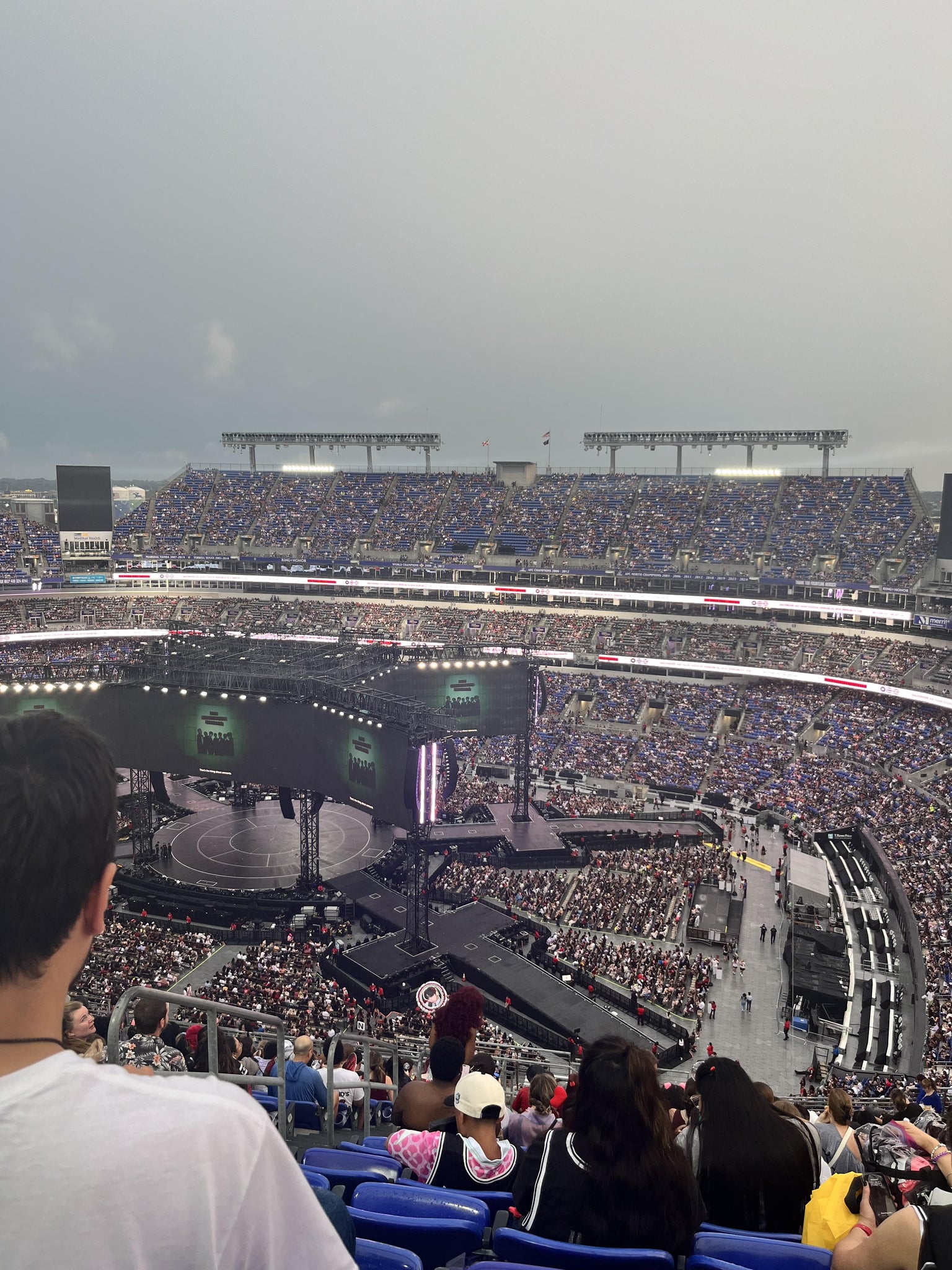 Vue réelle des fans prise de la Section 549 au site M&T Bank Stadium par Jasmine H