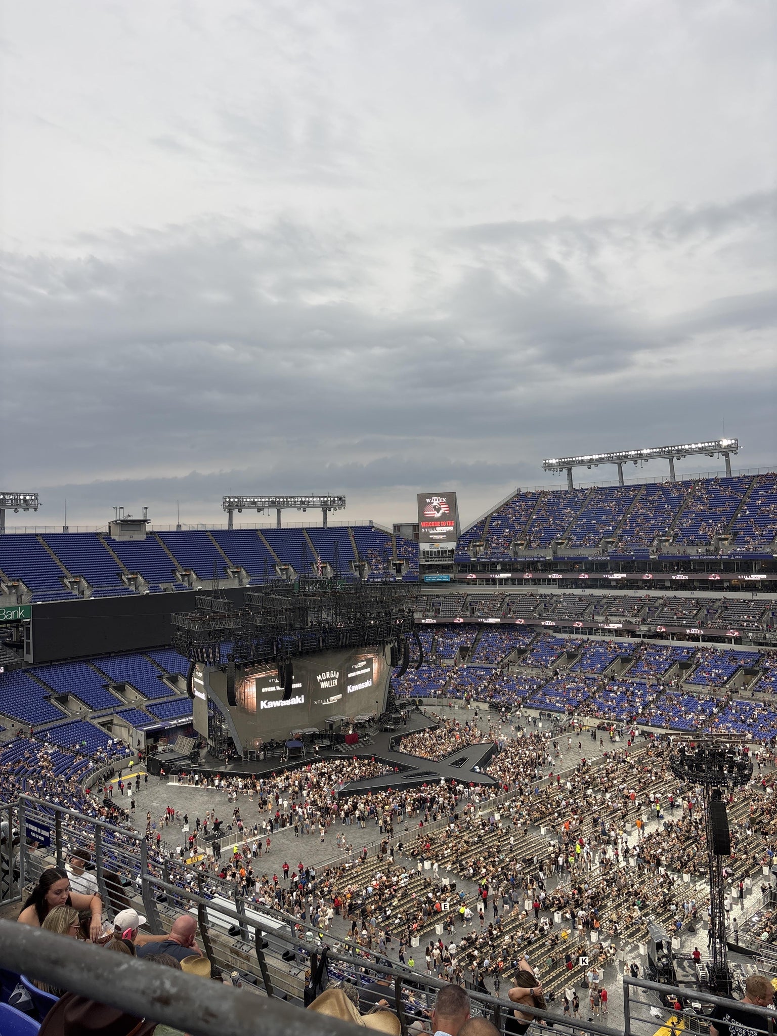 Real Fan View taken from Section 549 at M&T Bank Stadium by Benji M