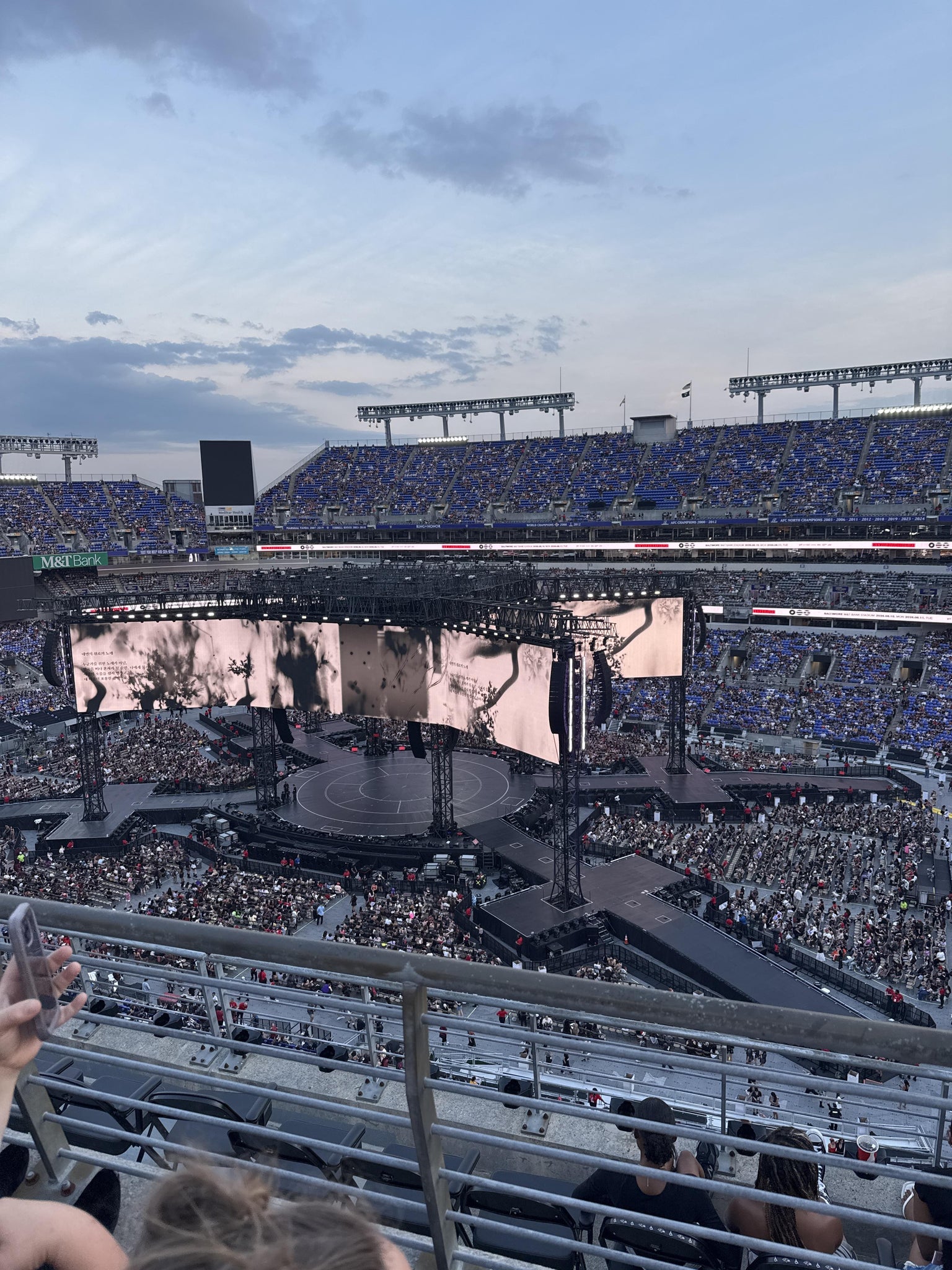 Real Fan View taken from Section 550 at M&T Bank Stadium by Leena I