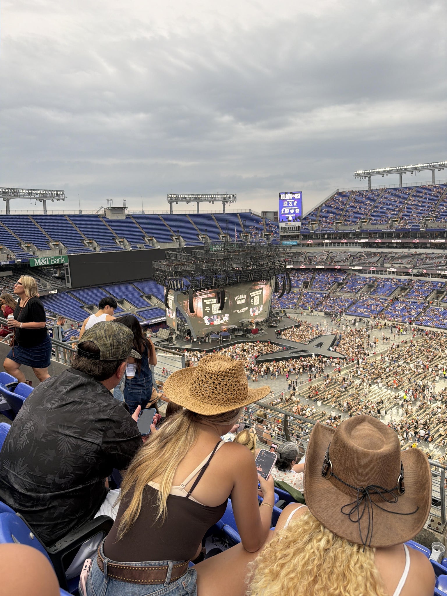 Real Fan View taken from Section 550 at M&T Bank Stadium by Anonymous User