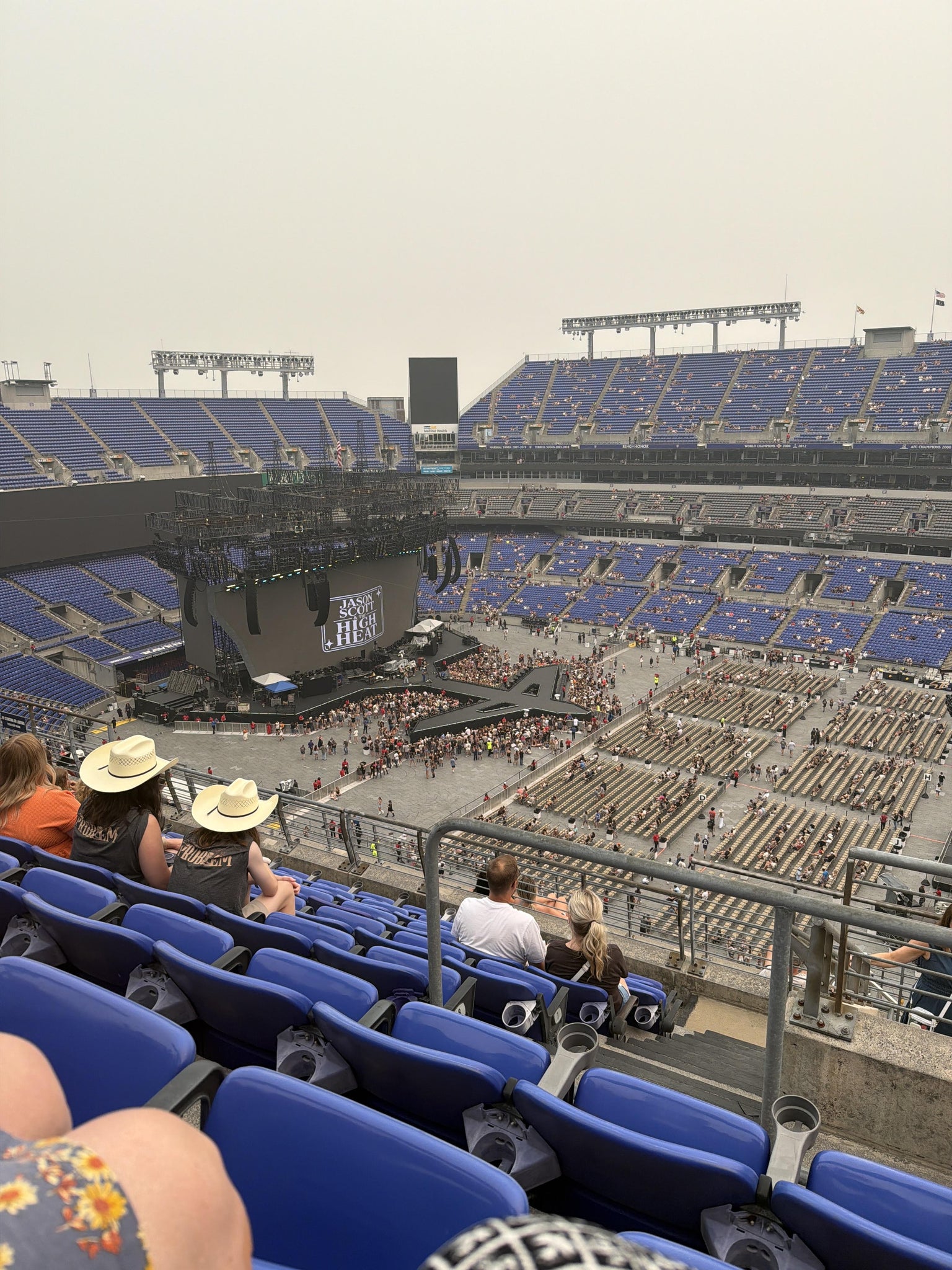 Real Fan View taken from Section 551 at M&T Bank Stadium by Anonymous User