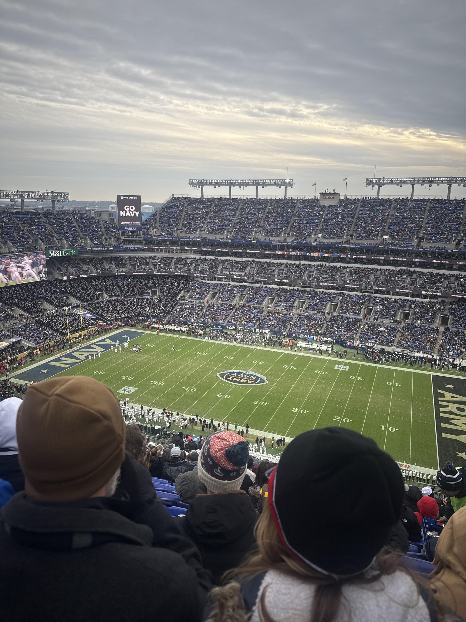 Real Fan View taken from Section 551 at M&T Bank Stadium by Donna C