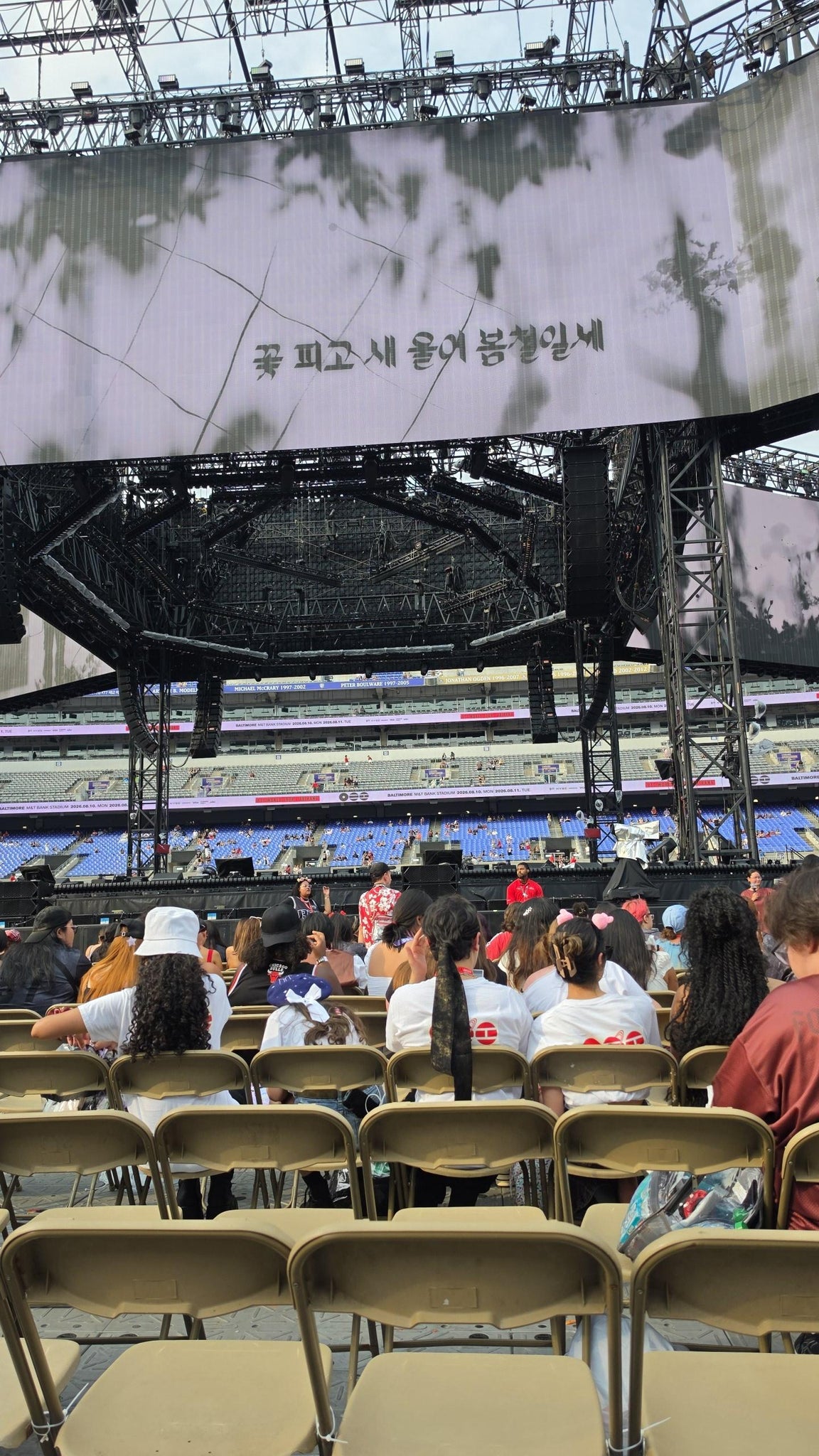 Real Fan View taken from Field F at M&T Bank Stadium by Kristen M