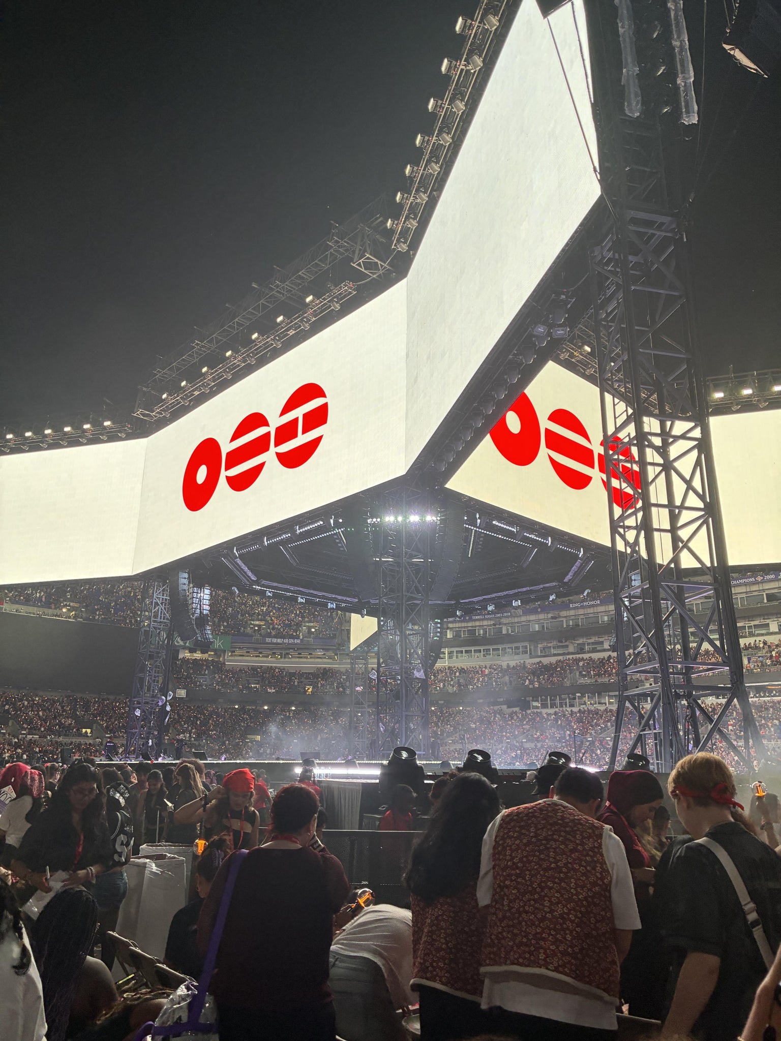 Real Fan View taken from Field N at M&T Bank Stadium by Yenipher R