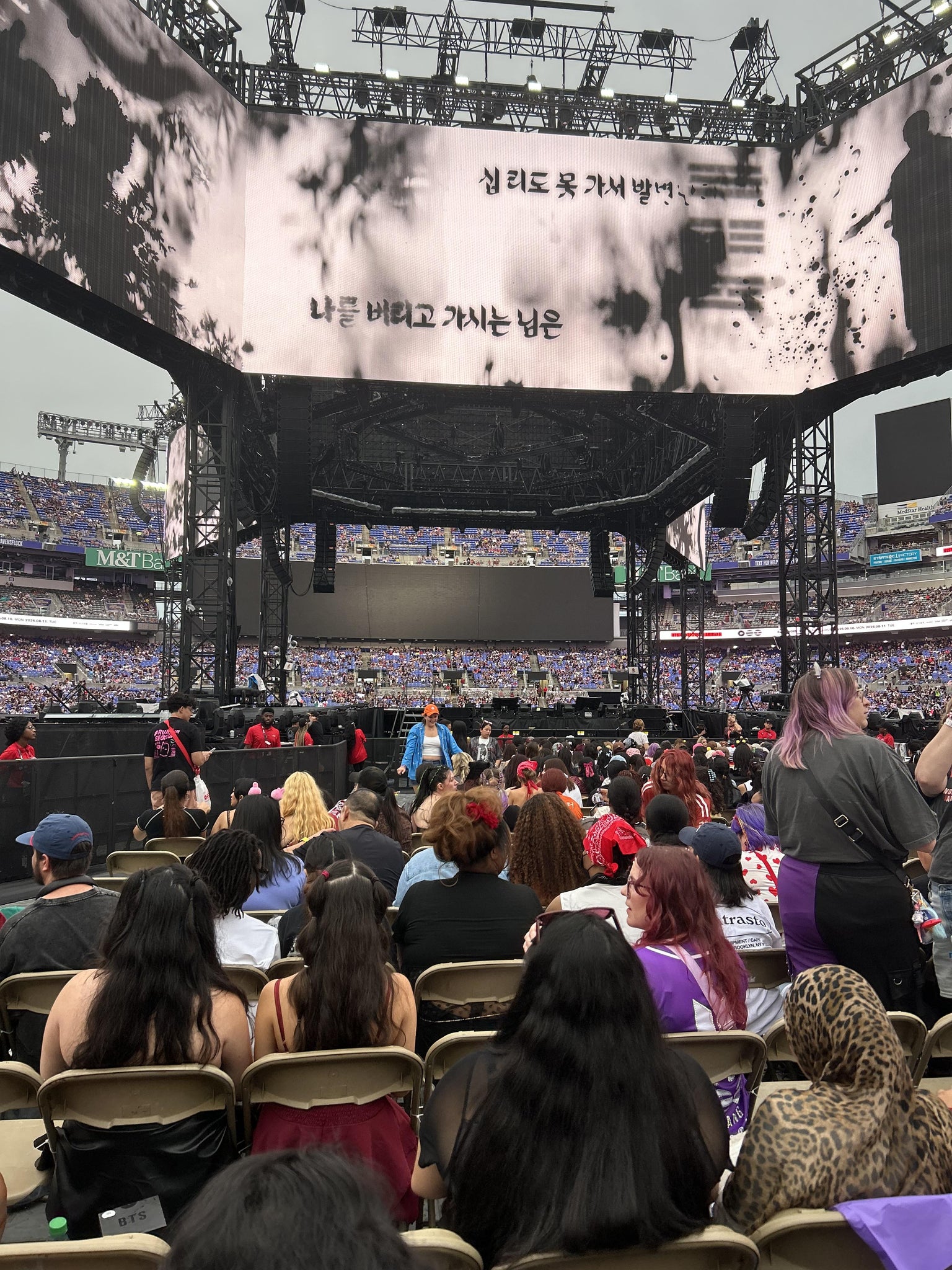 Real Fan View taken from Field Q at M&T Bank Stadium by Lucy L