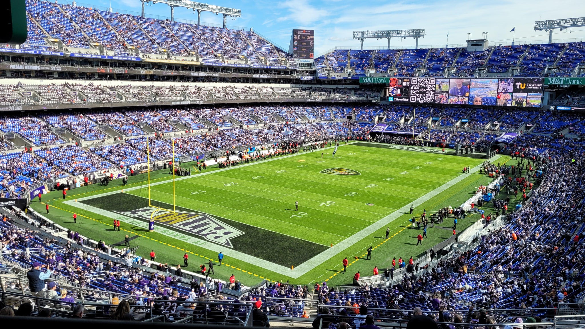 Real Fan View taken from Suite 374 at M&T Bank Stadium by Tim K