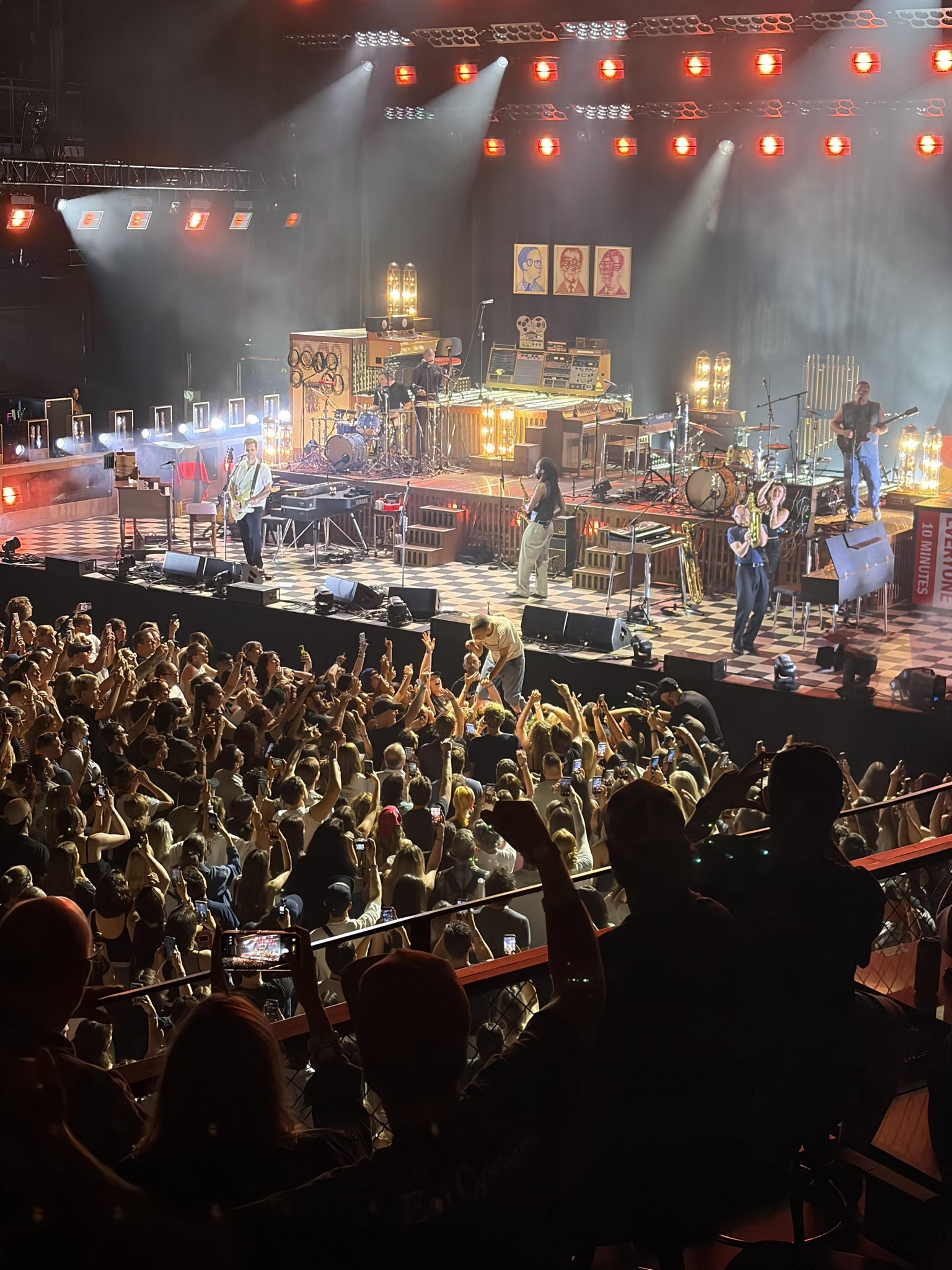 Real Fan View taken from Section 202 at MGM Music Hall at Fenway by Heidi A