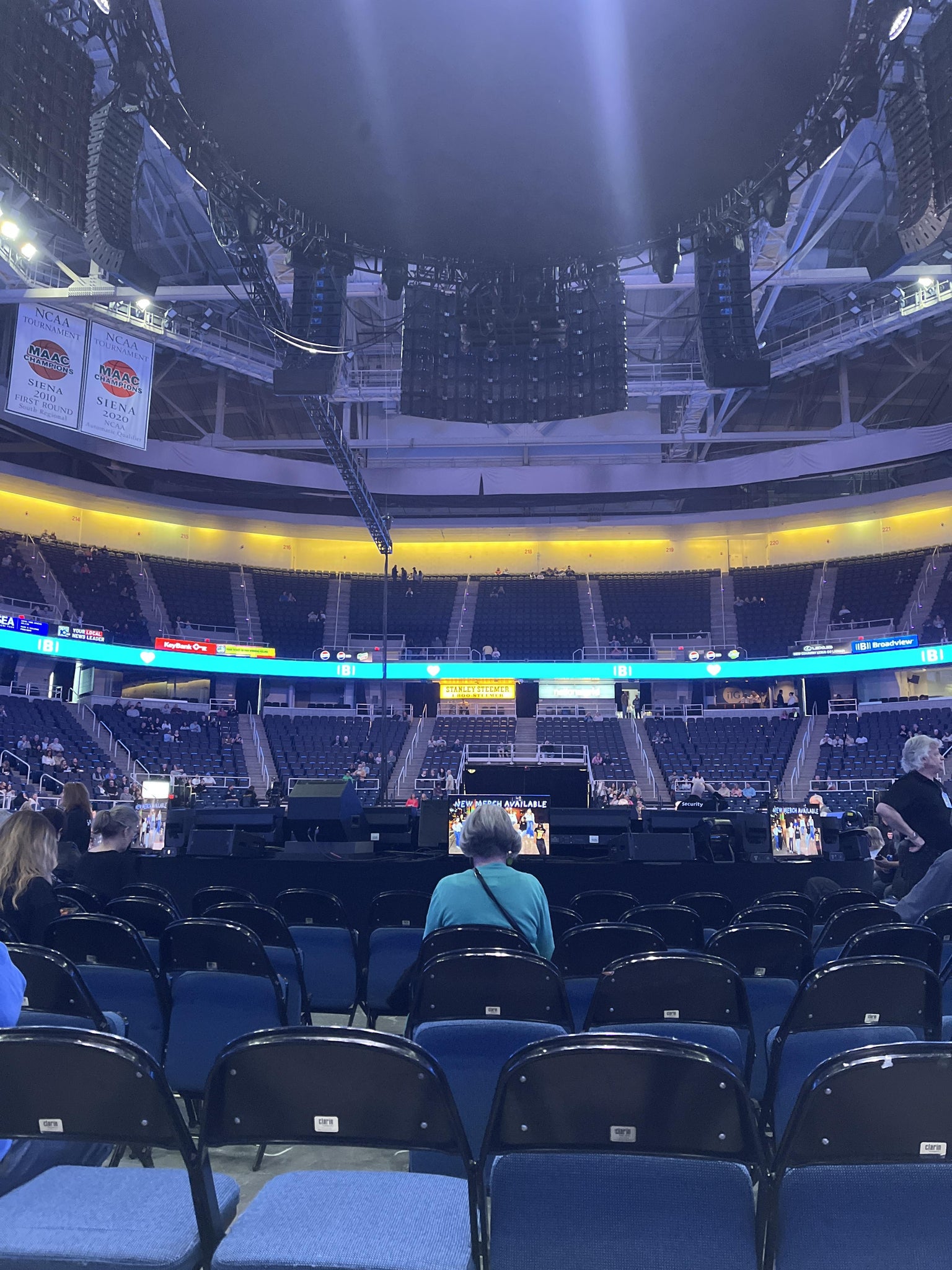 Real Fan View taken from Floor 4 at MVP Arena by Shylah A