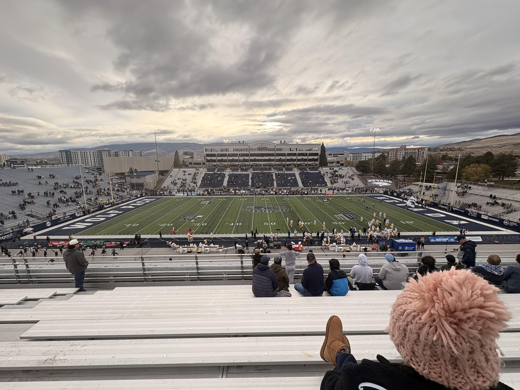 Real Fan View taken from Section 5 at Mackay Stadium by Adrian C