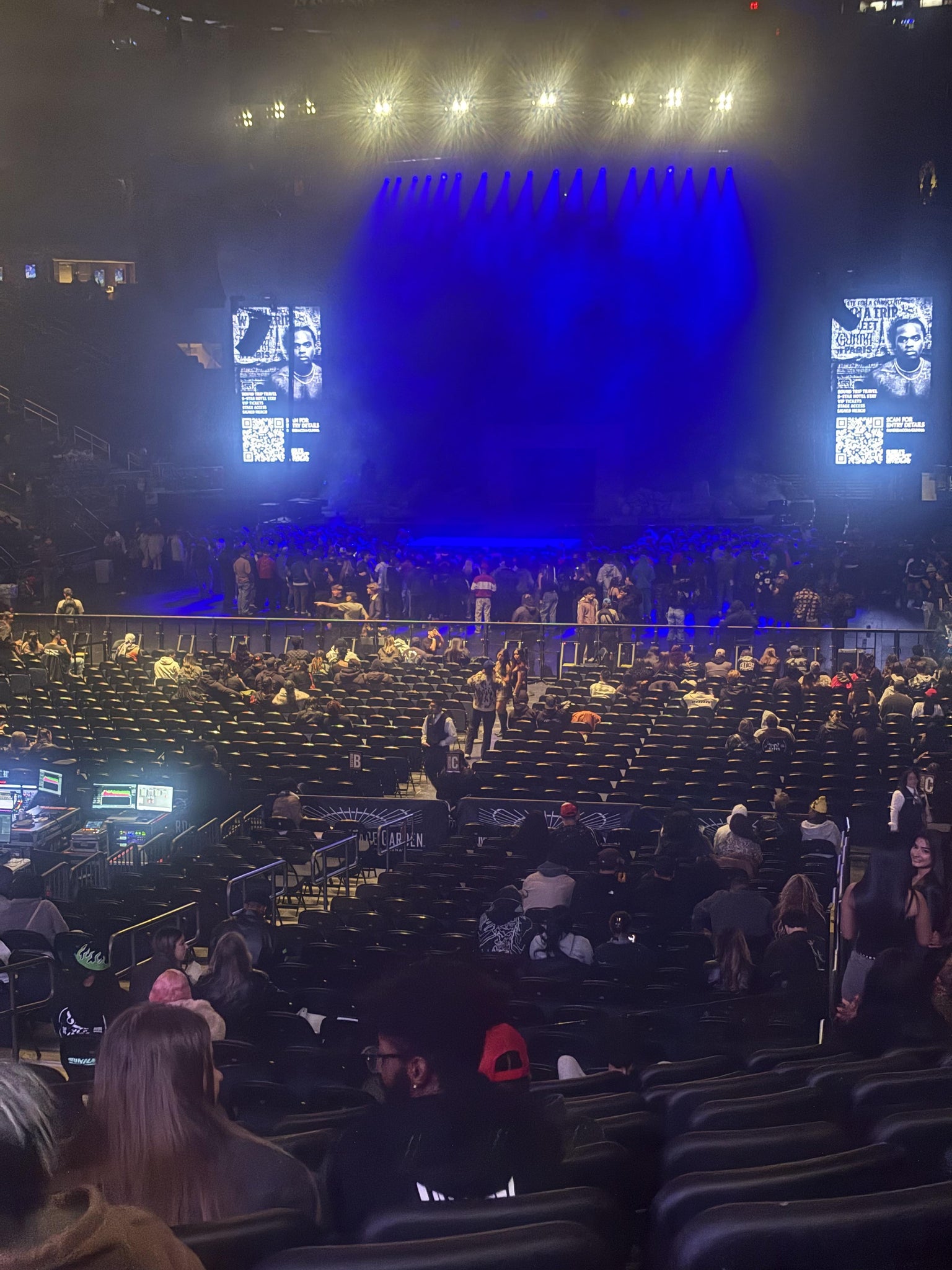 Real Fan View taken from Section 103 at Madison Square Garden by Iko M