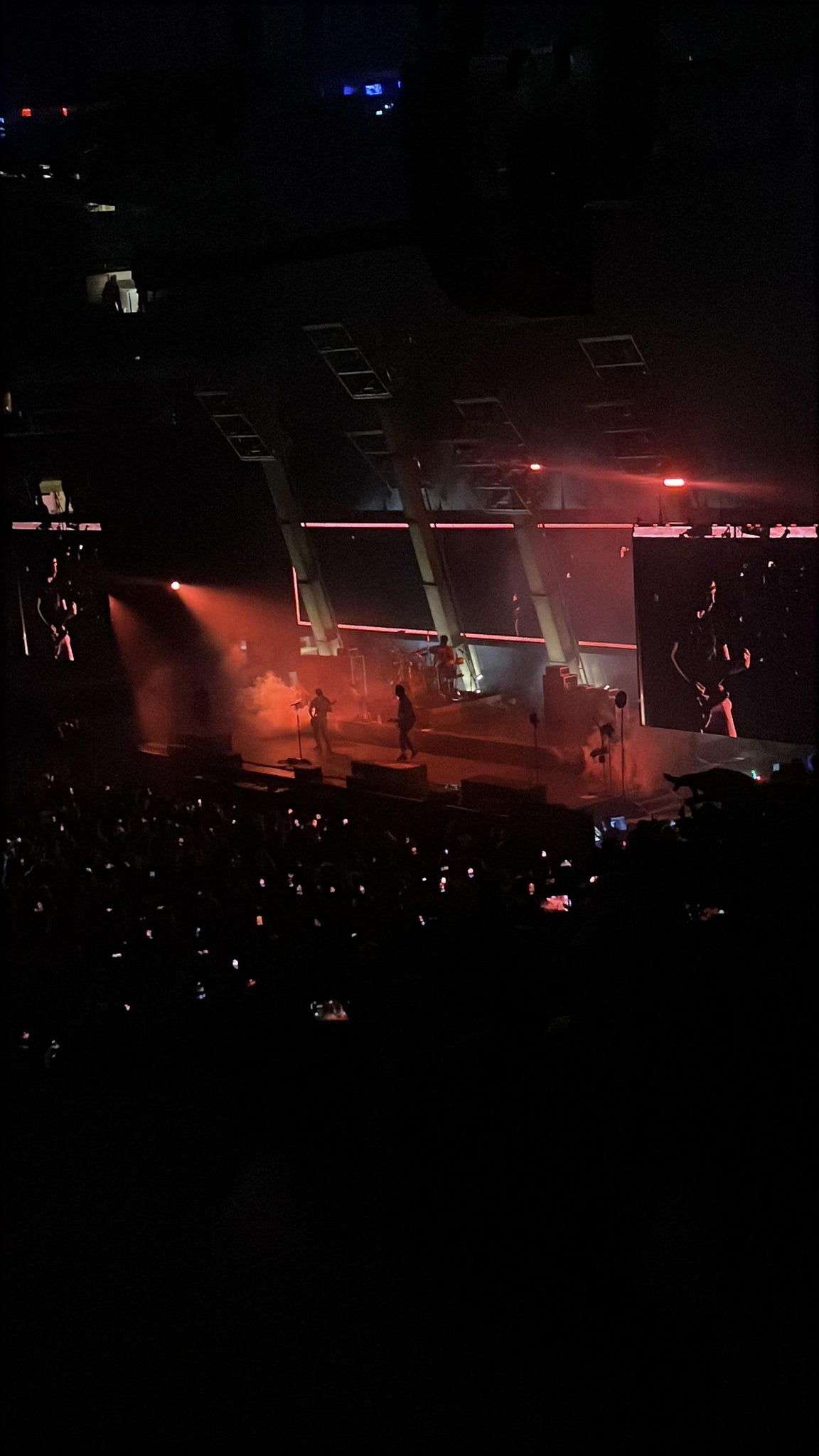 Real Fan View taken from Section 107 at Madison Square Garden by Abraham R