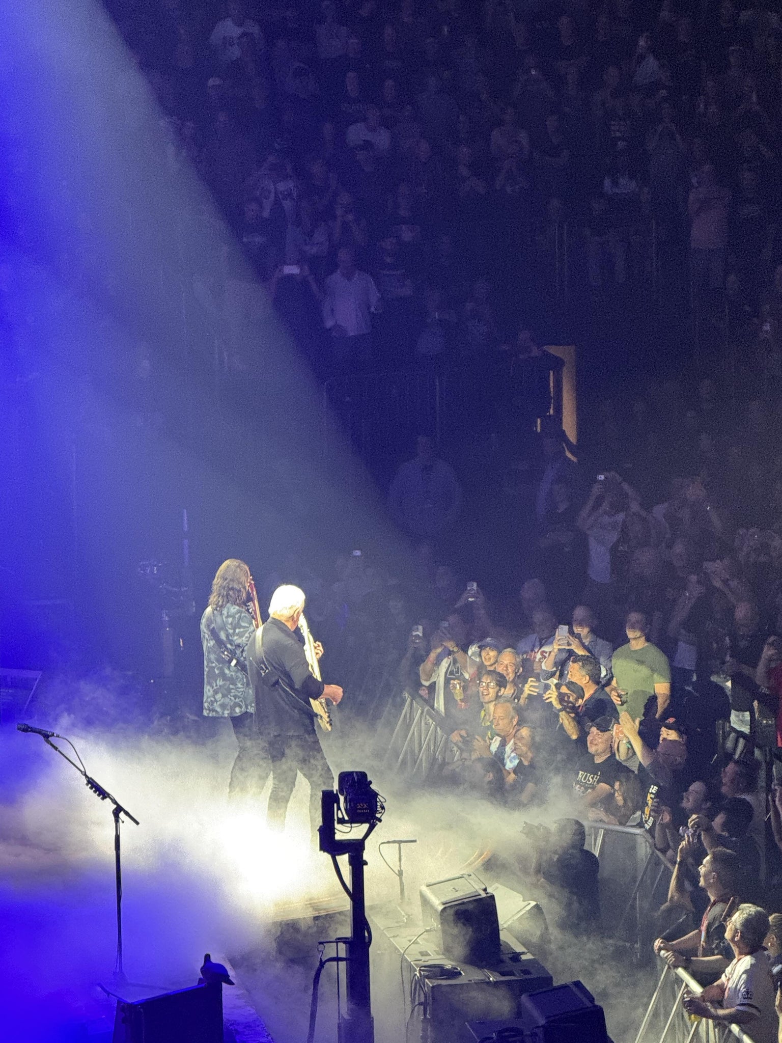 Real Fan View taken from Section 115 at Madison Square Garden by Paul O
