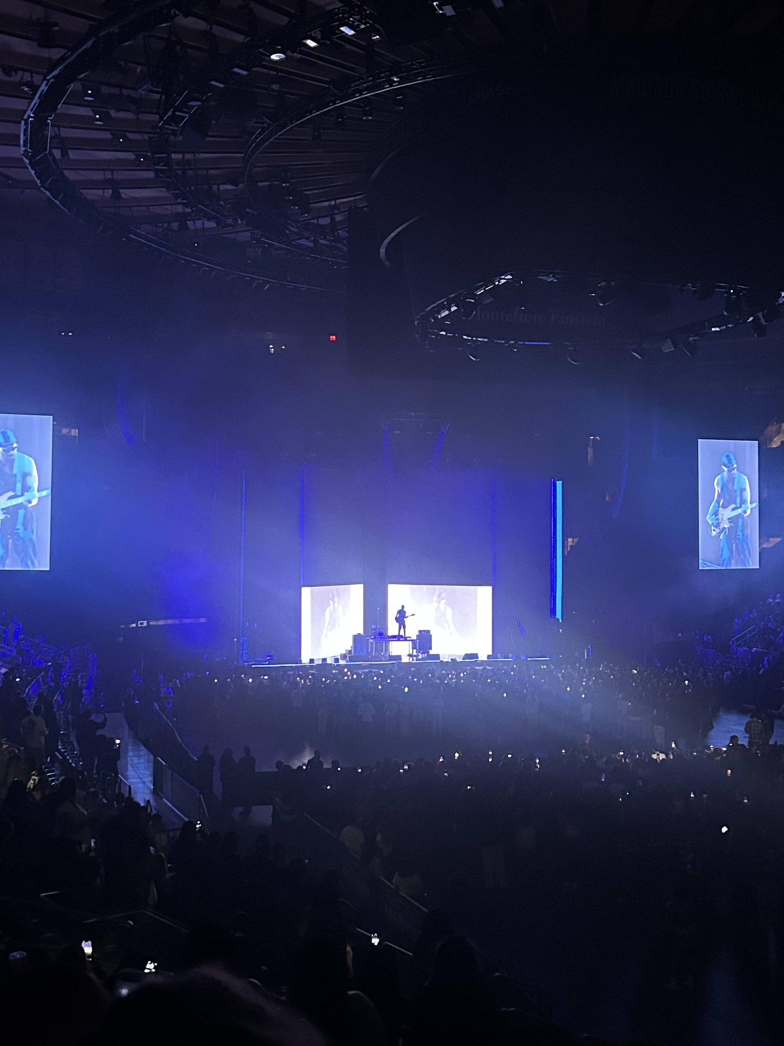 Real Fan View taken from Section 120 at Madison Square Garden by Angelina S