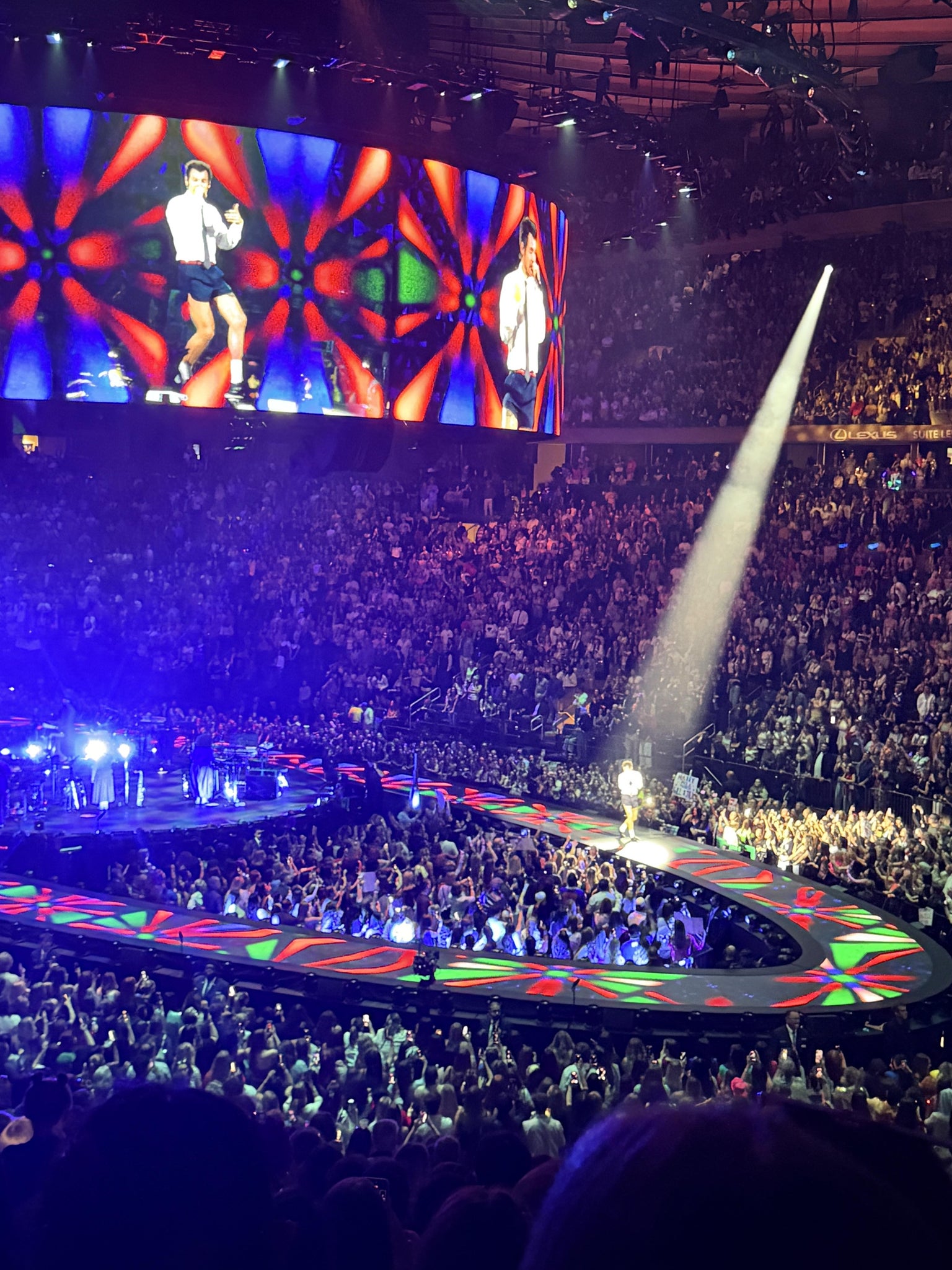 Real Fan View taken from Section 120 at Madison Square Garden by Christi B