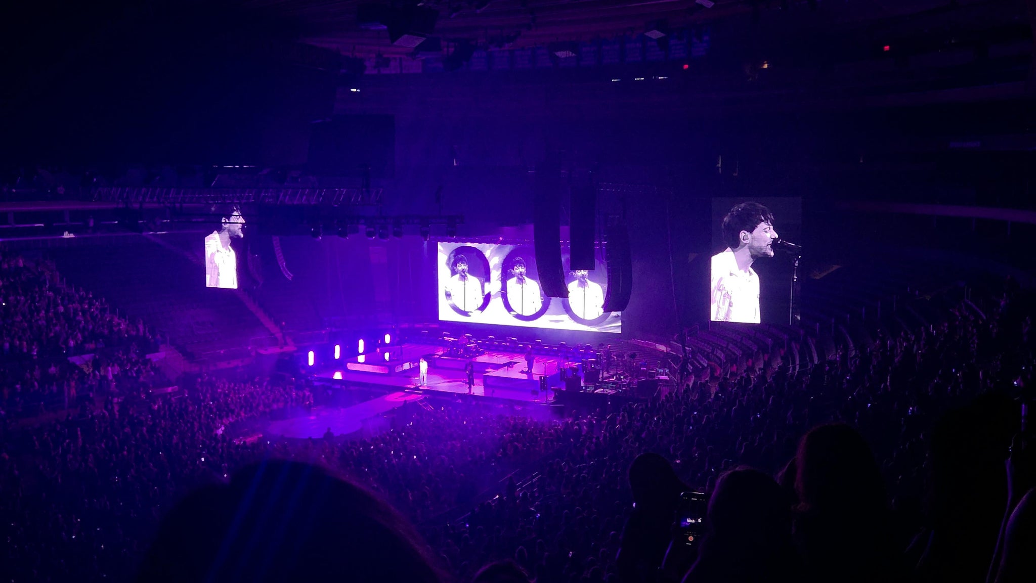 Real Fan View taken from Section 208 at Madison Square Garden by Kinley F