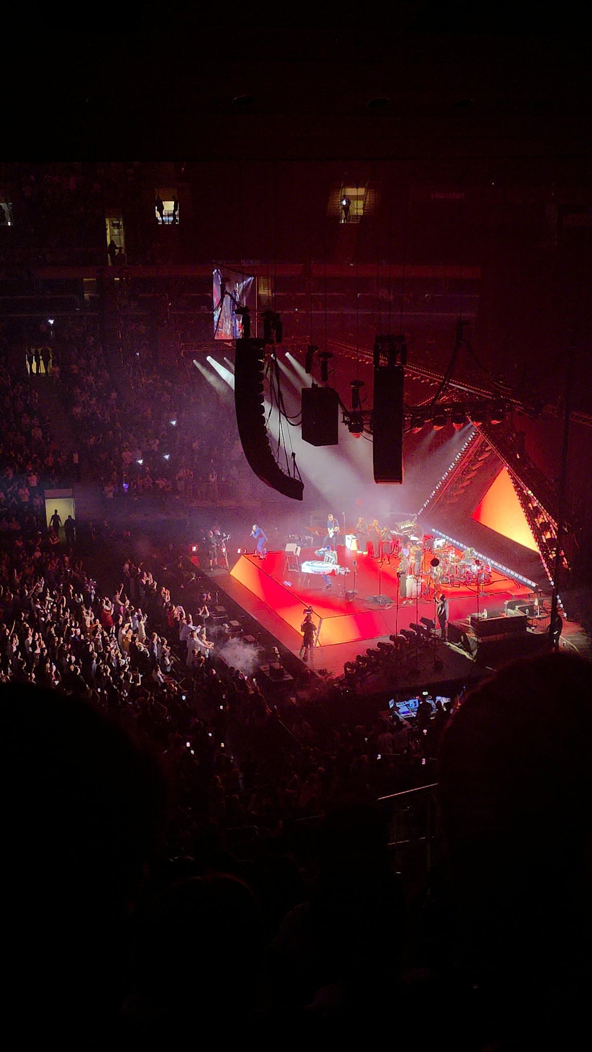 Real Fan View taken from Section 211 at Madison Square Garden by Aaraav S