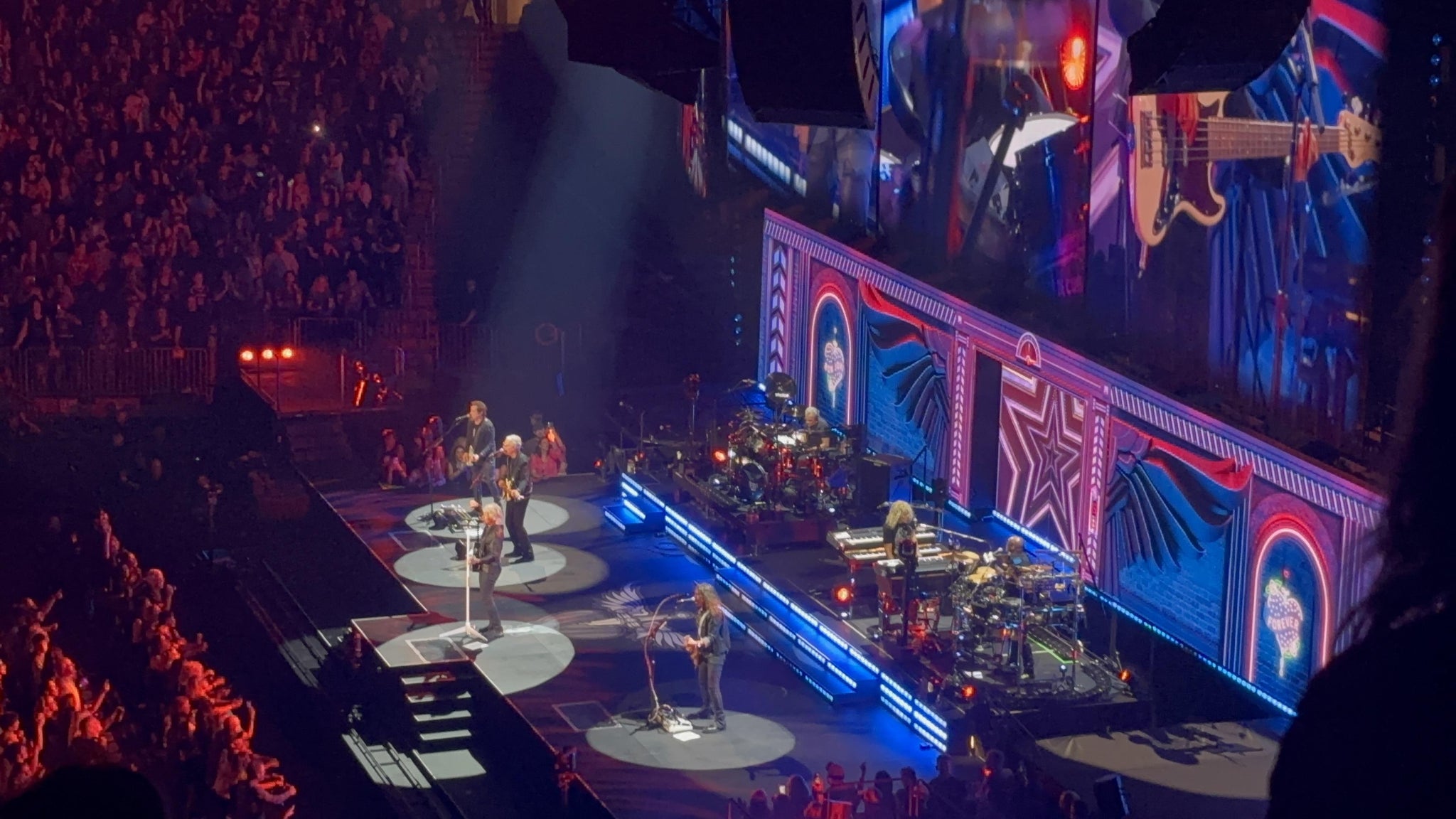 Real Fan View taken from Section 212 at Madison Square Garden by Kristy S