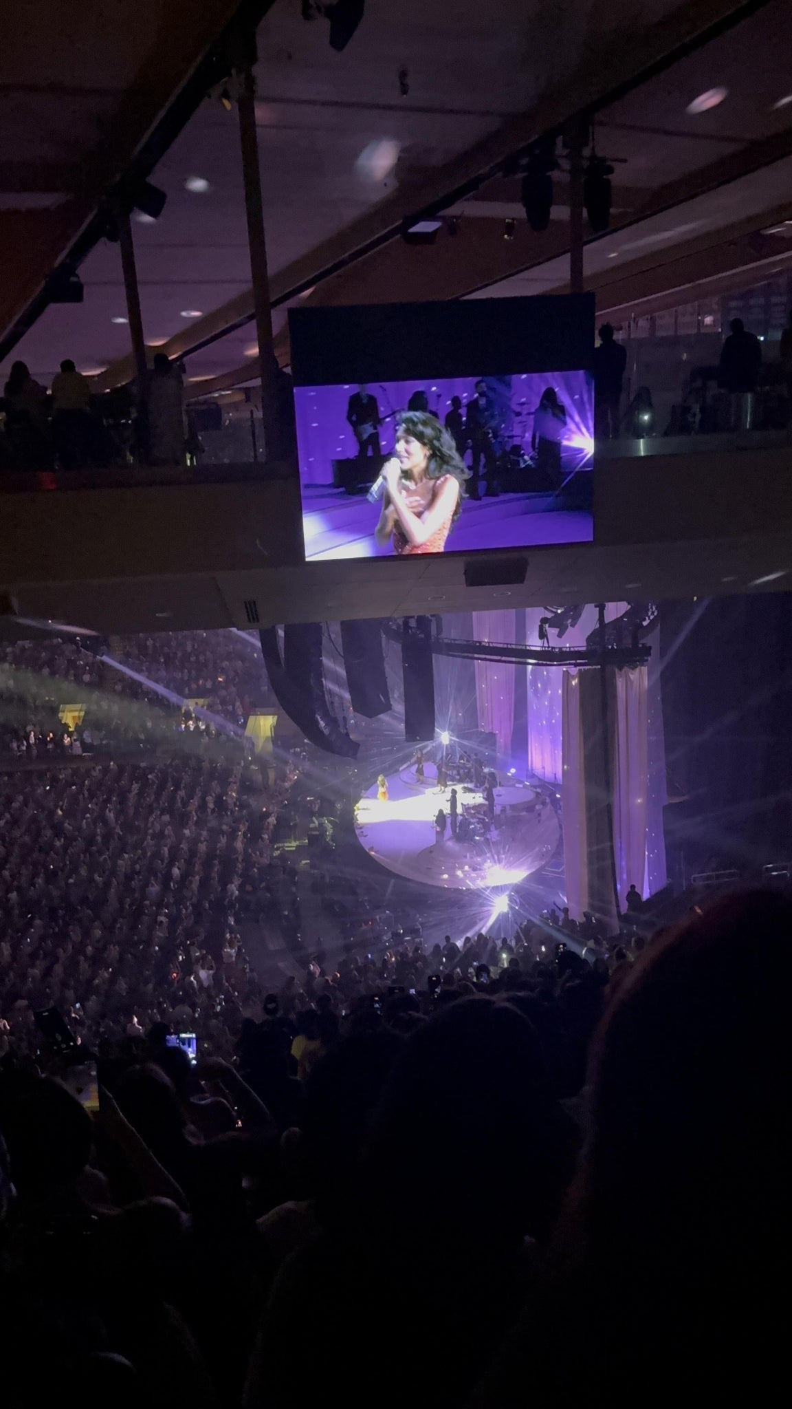 Real Fan View taken from Section 213 at Madison Square Garden by Sebastian P