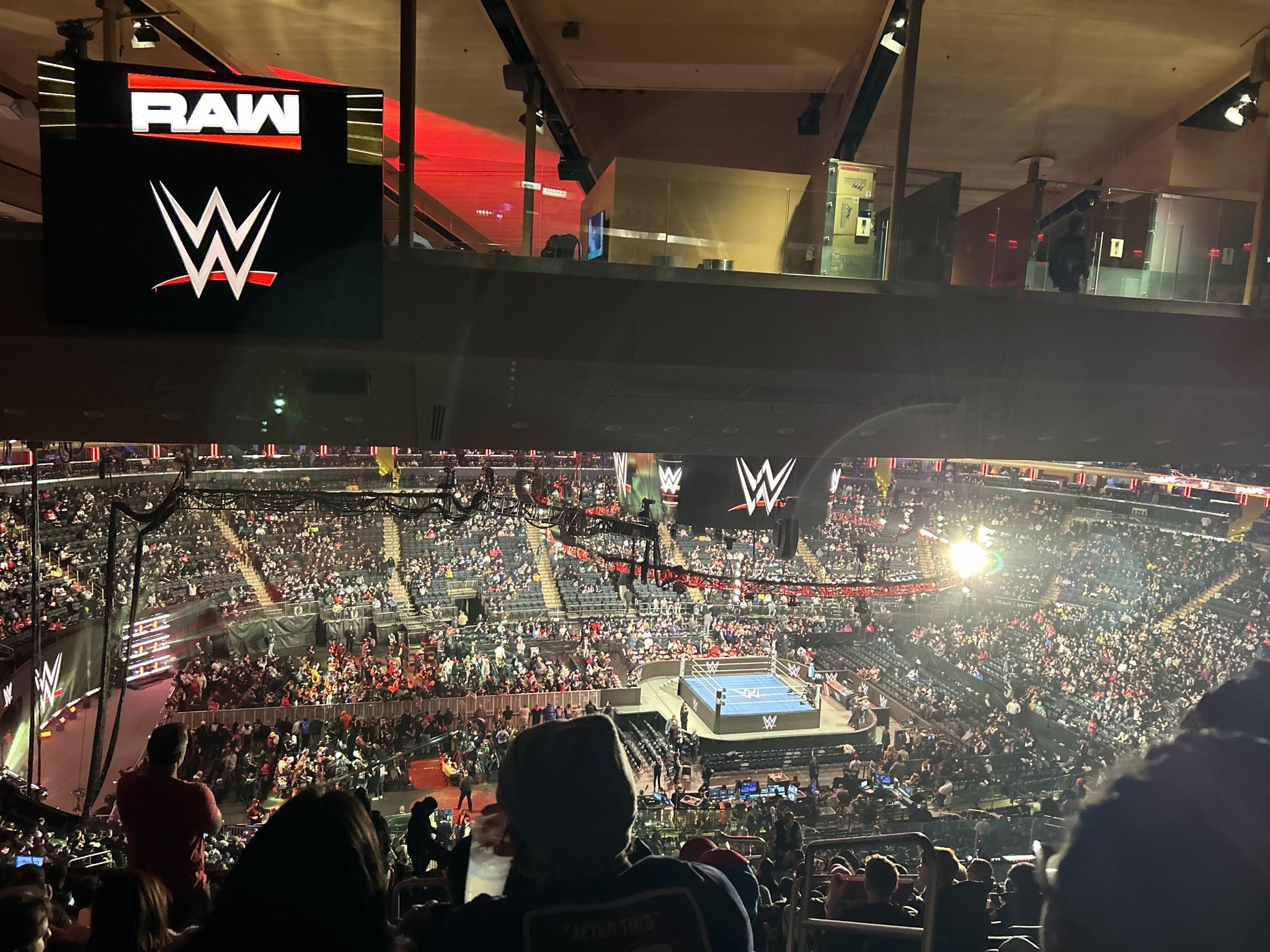 Real Fan View taken from Section 222 at Madison Square Garden by Cristal B