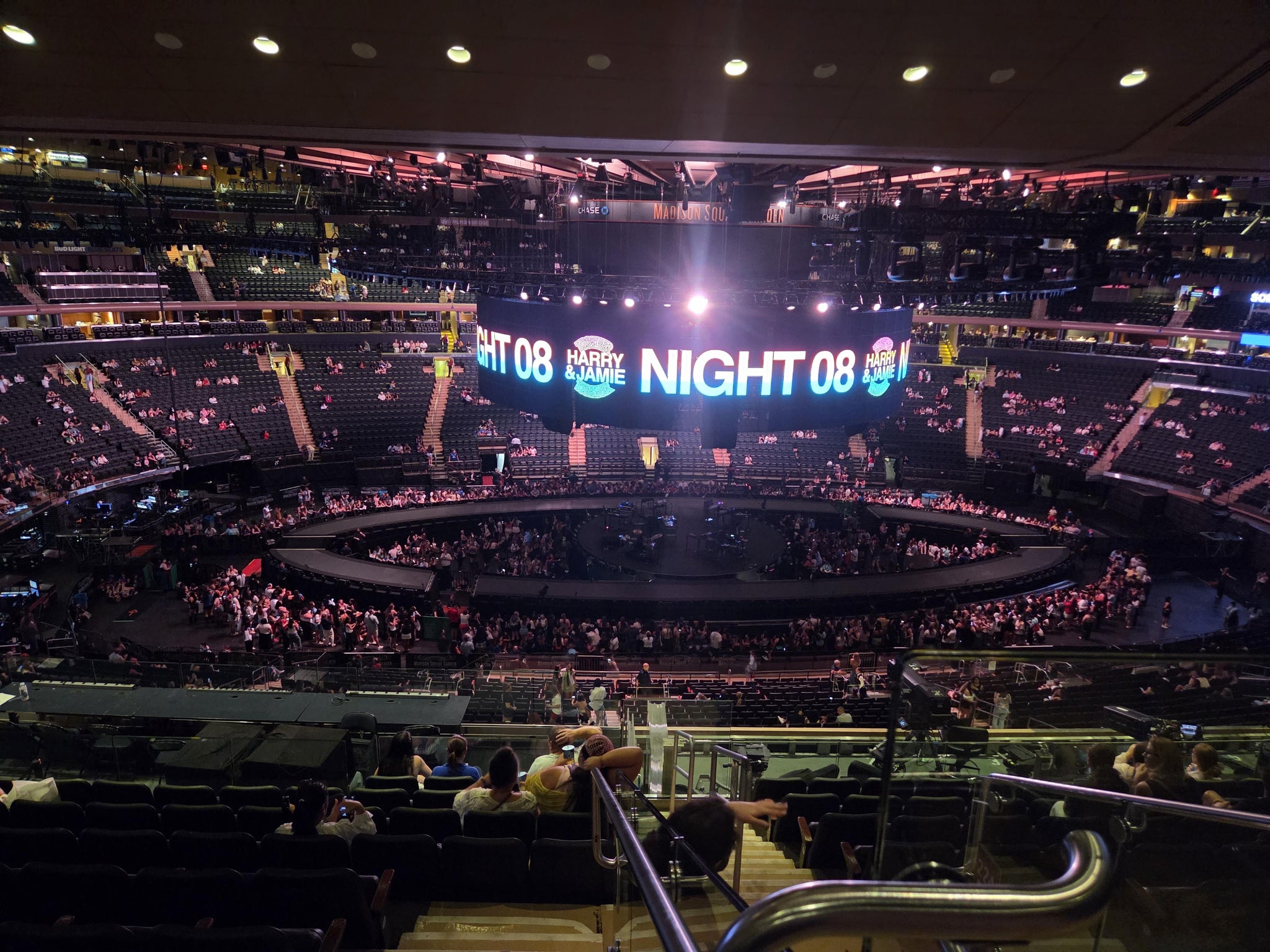 Real Fan View taken from Section 223 at Madison Square Garden by Ashley P