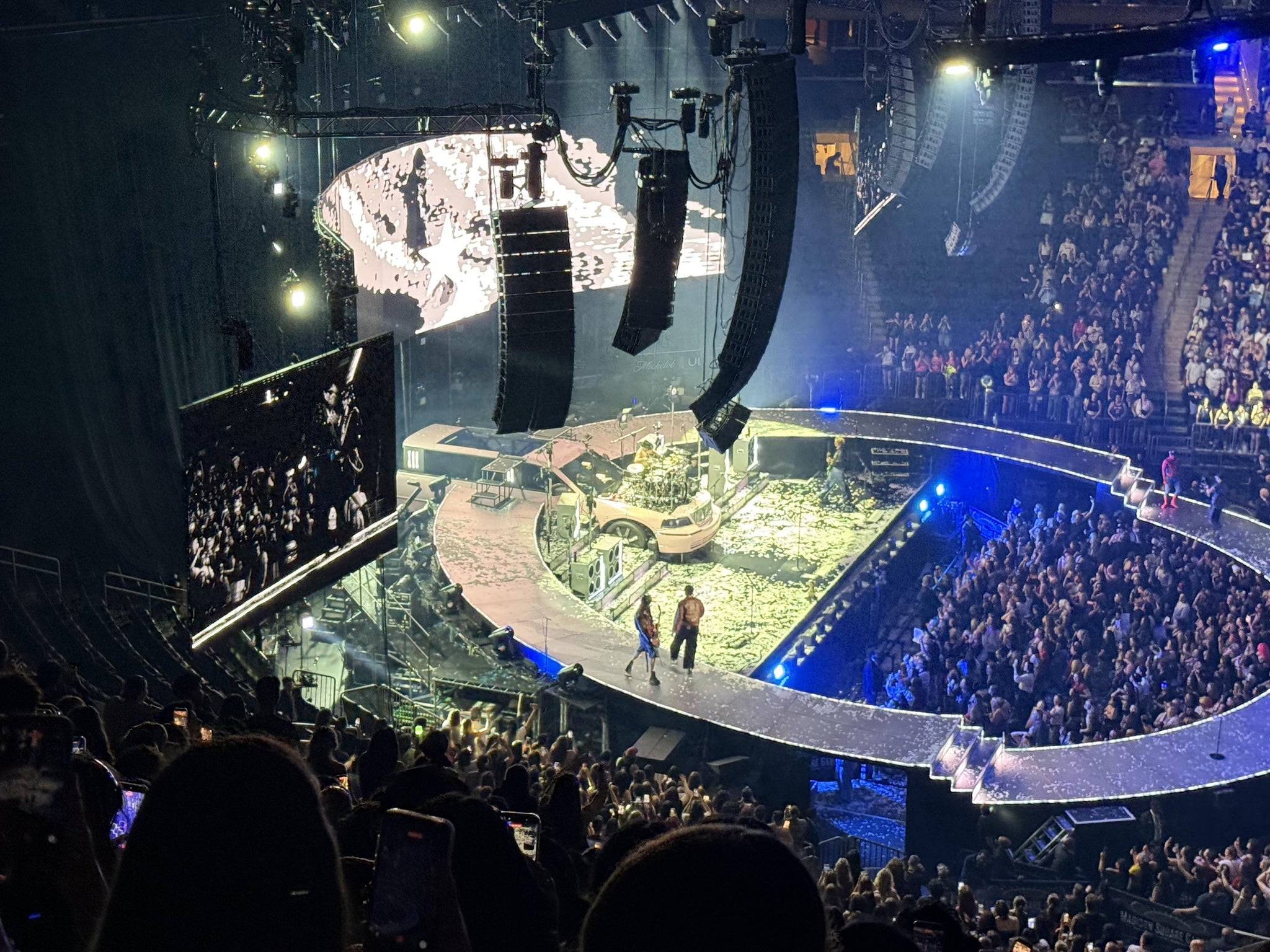 Real Fan View taken from Section 223 at Madison Square Garden by Ava G
