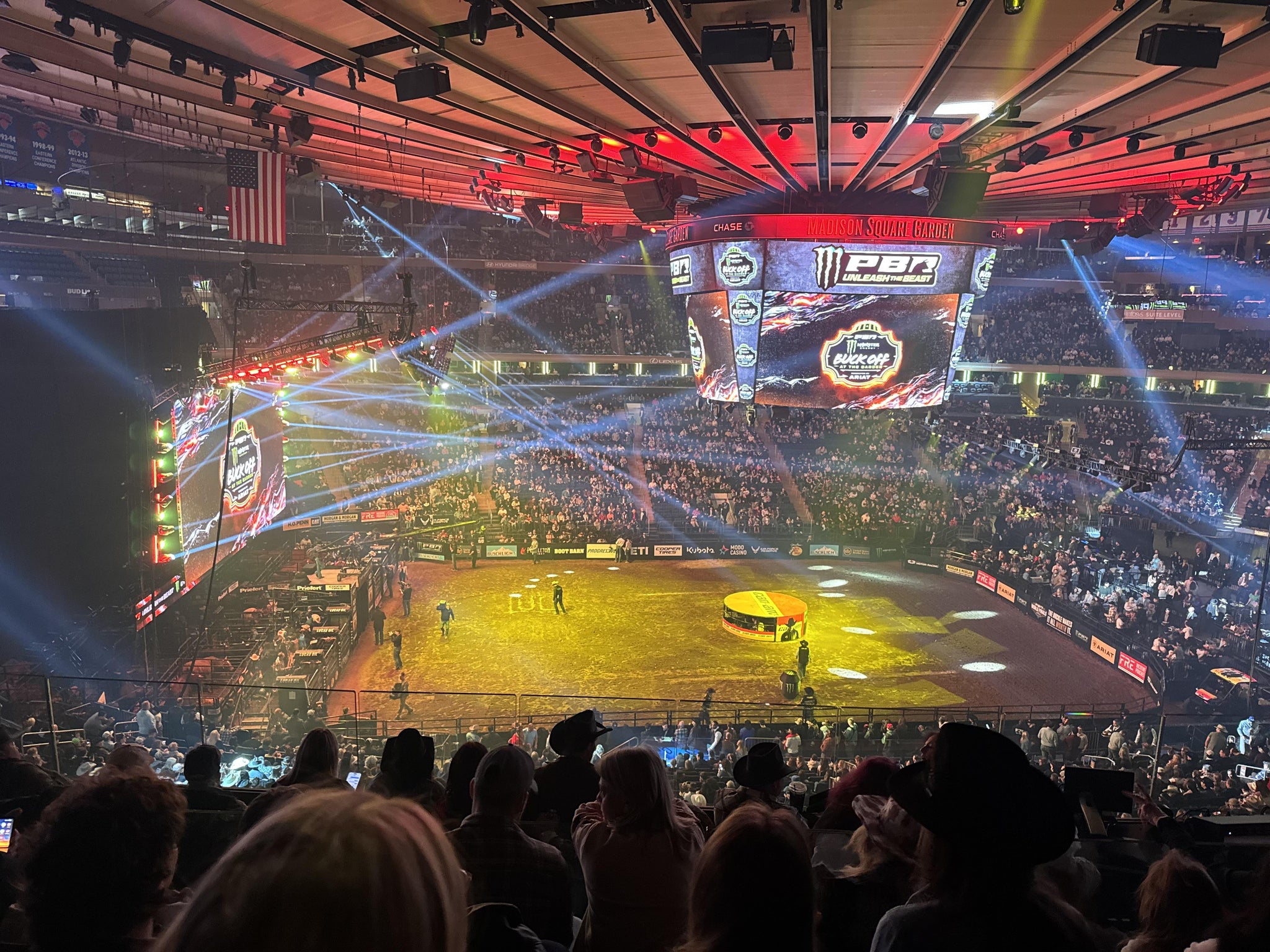 Real Fan View taken from Section 223 at Madison Square Garden by Eian B