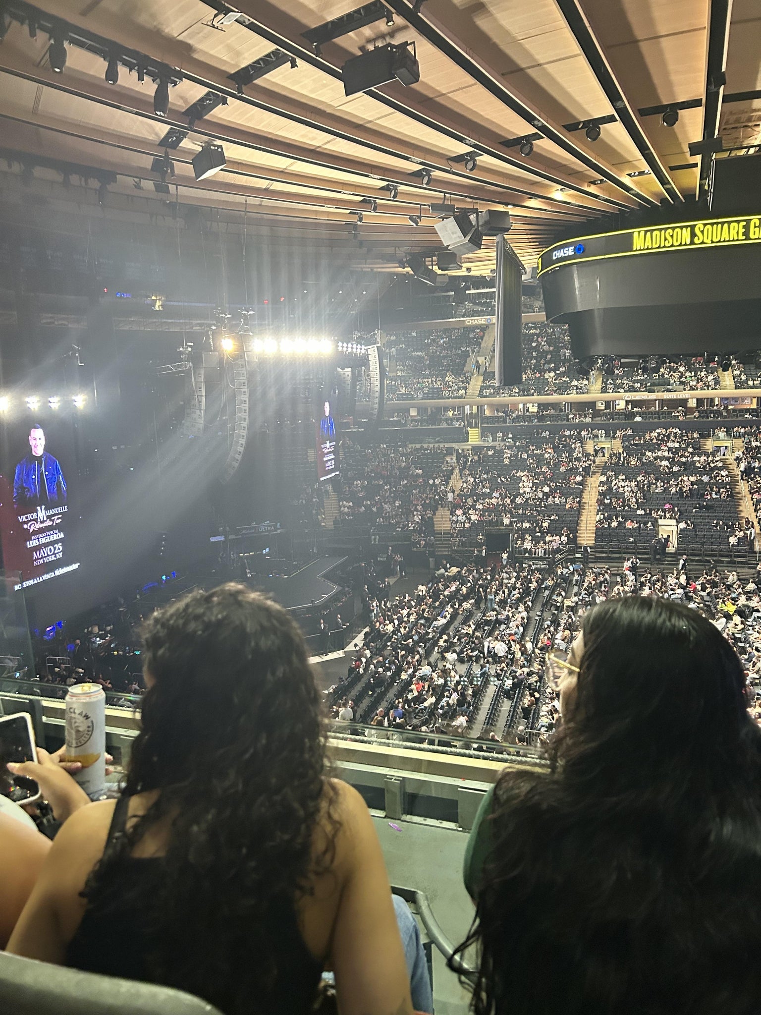 Real Fan View taken from Section 224 at Madison Square Garden by Geydi M