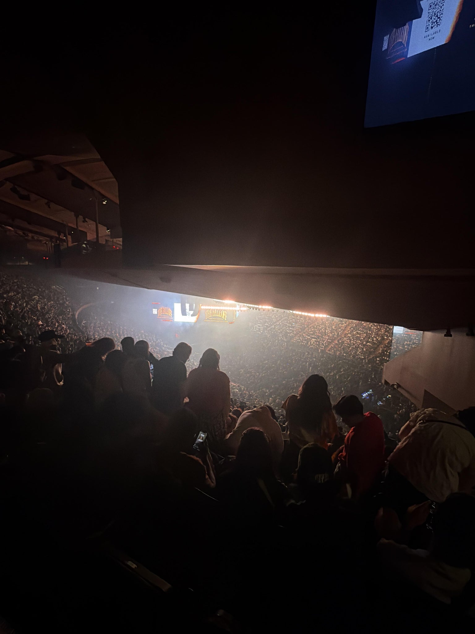Real Fan View taken from Section 227 at Madison Square Garden by Elvin C