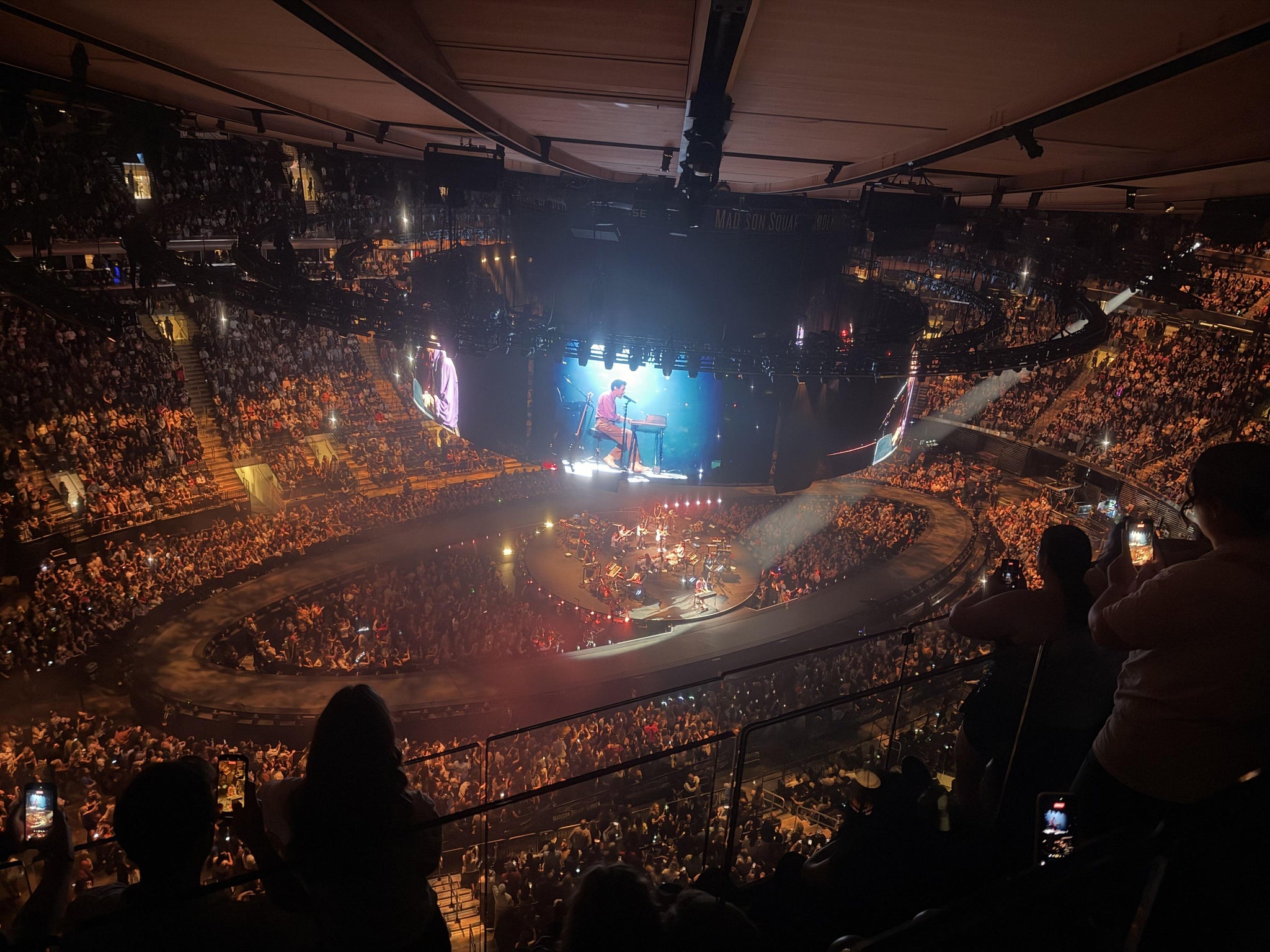 Real Fan View taken from Section 311 at Madison Square Garden by Anonymous User