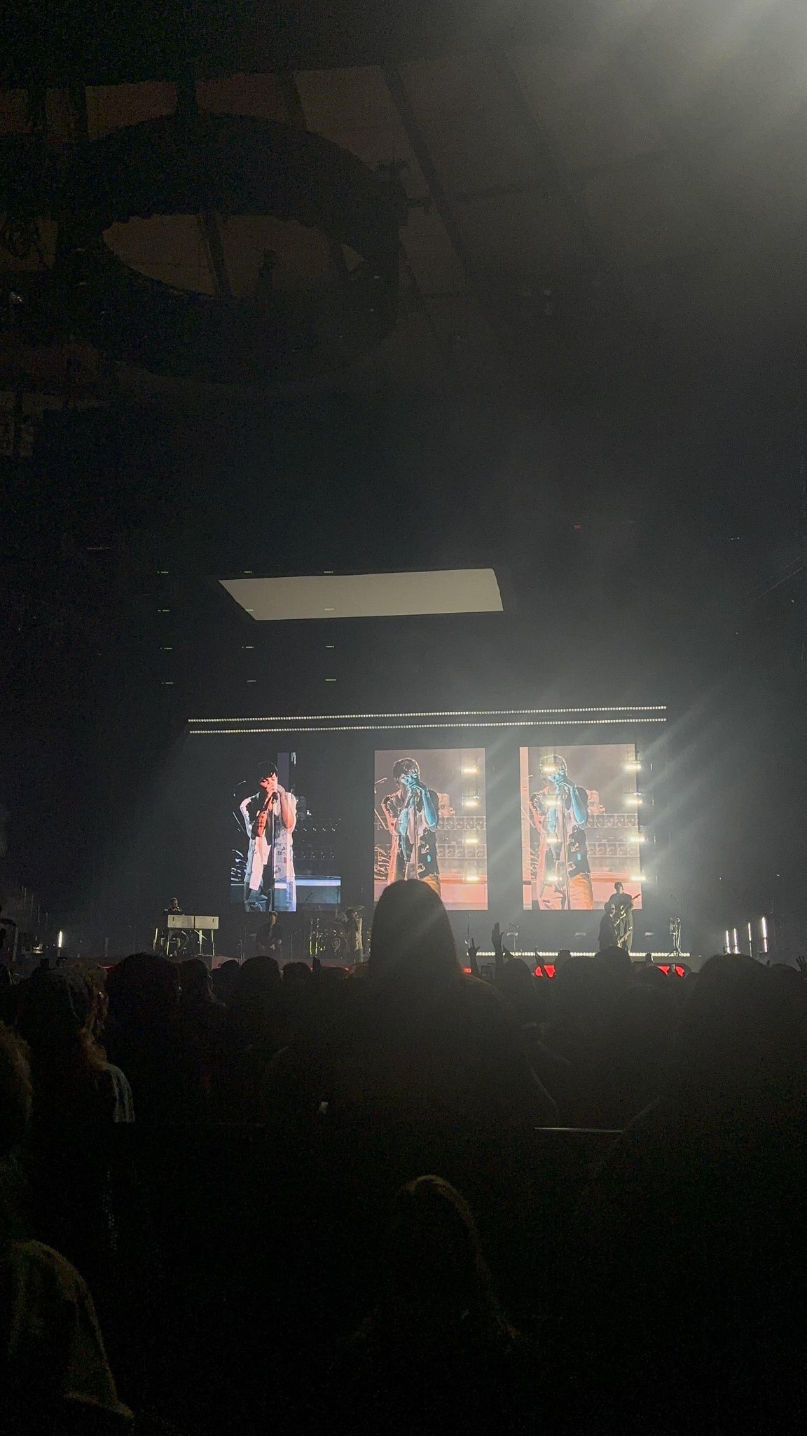 Real Fan View taken from Floor C at Madison Square Garden by Keara N