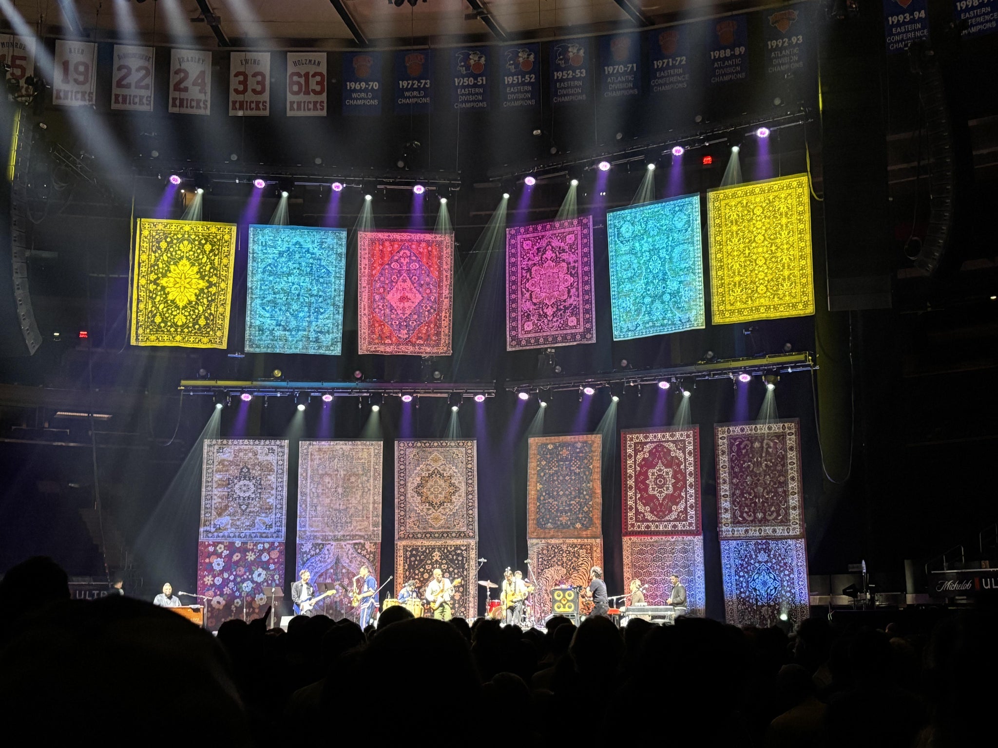Real Fan View taken from GA Floor at Madison Square Garden by Whitney L