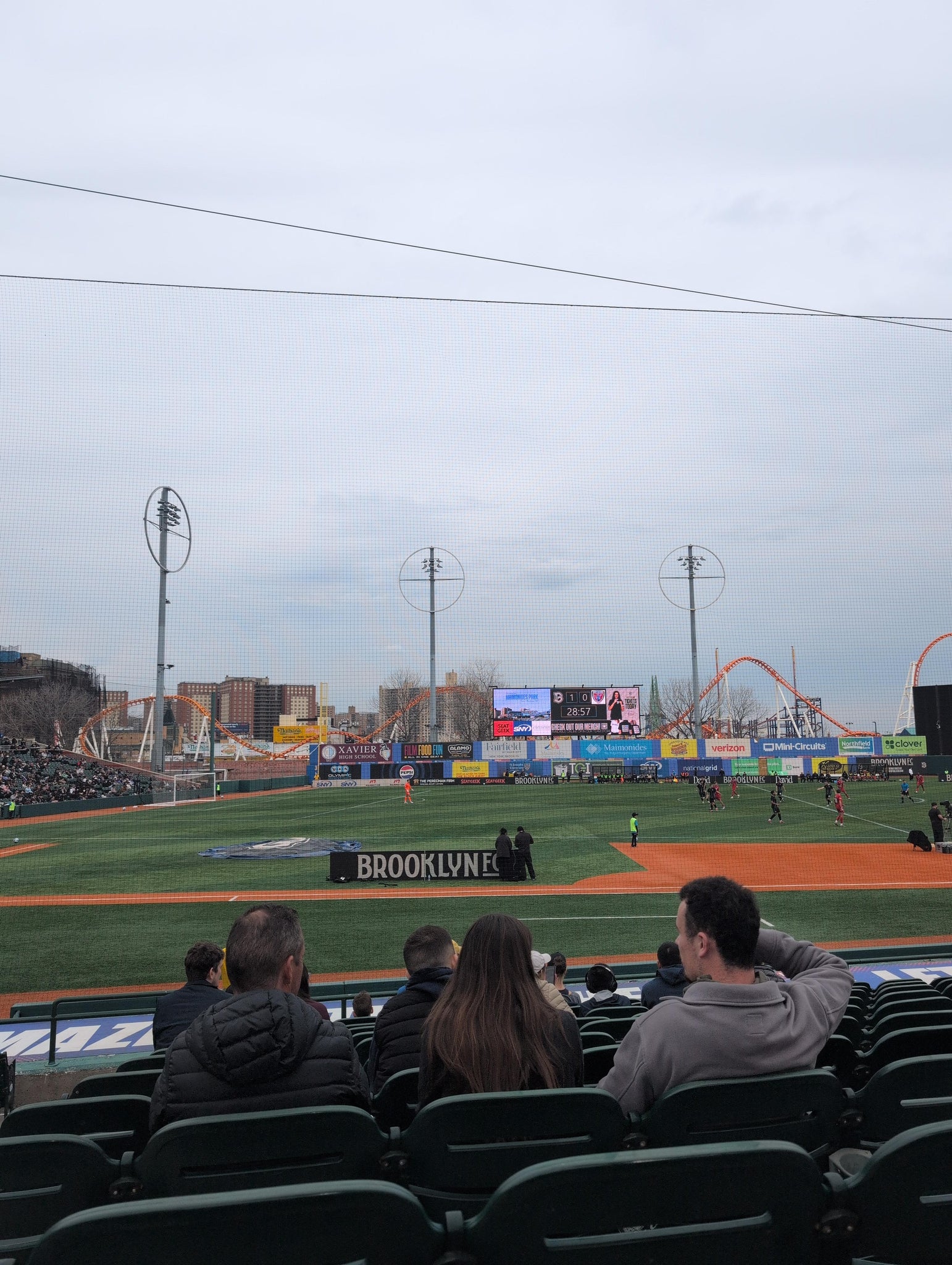 Real Fan View taken from Section 10 at Maimonides Park by Alexis W